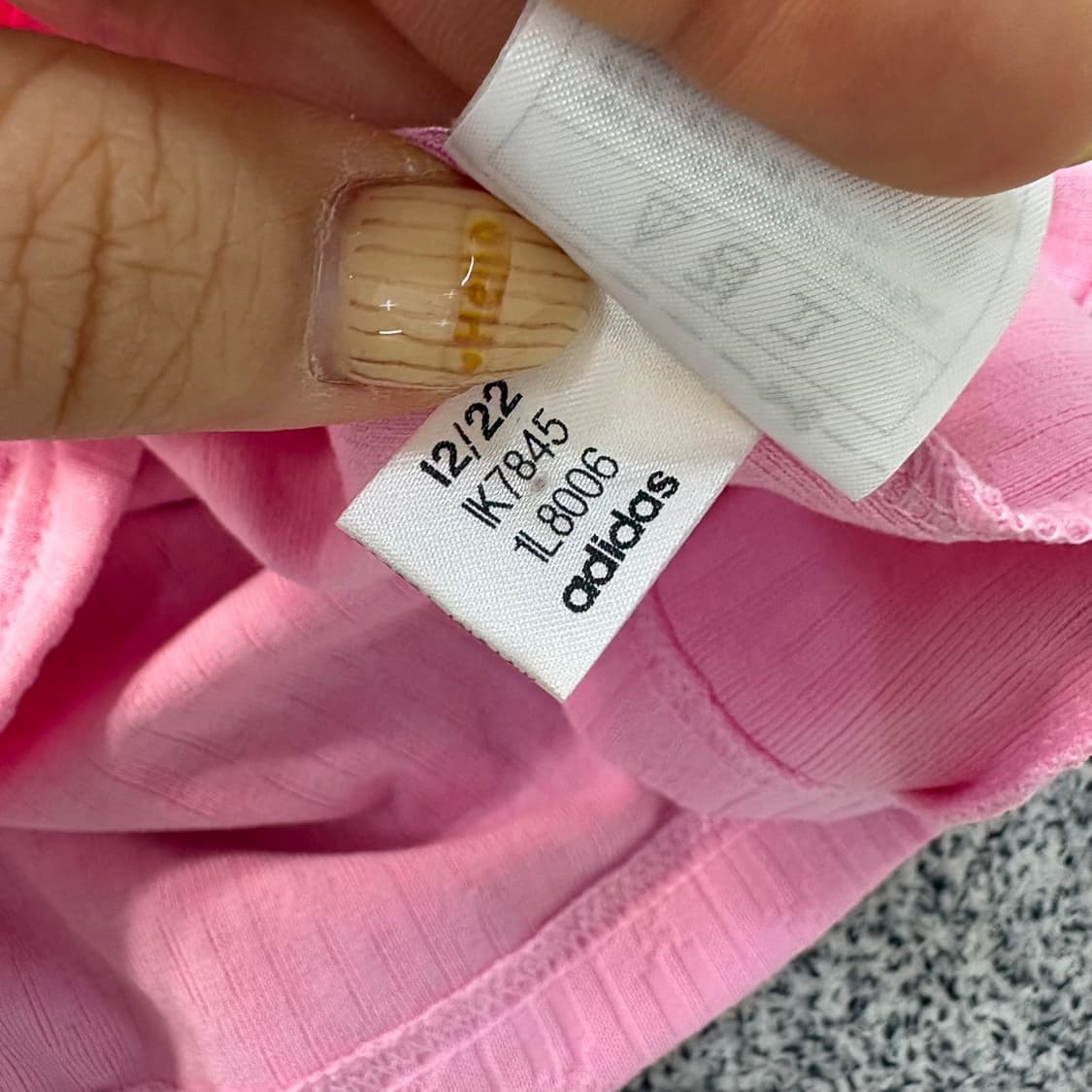 M 아디다스 여성 반팔 니트 0414J 상품이미지5