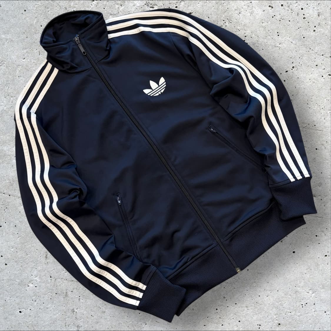 [85] 13s 아디다스 파이어버드 삼선 트랙탑 져지 네이비 C491 상품이미지1