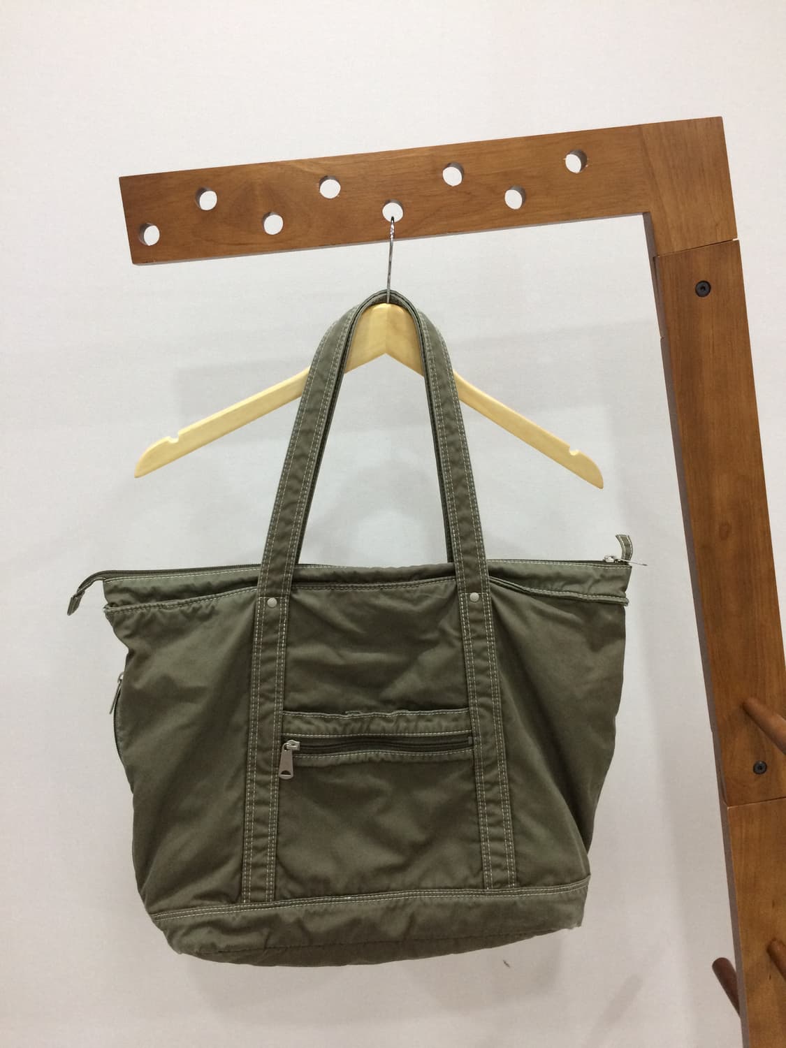 빈티지 포터 카키 토트백 상품이미지2