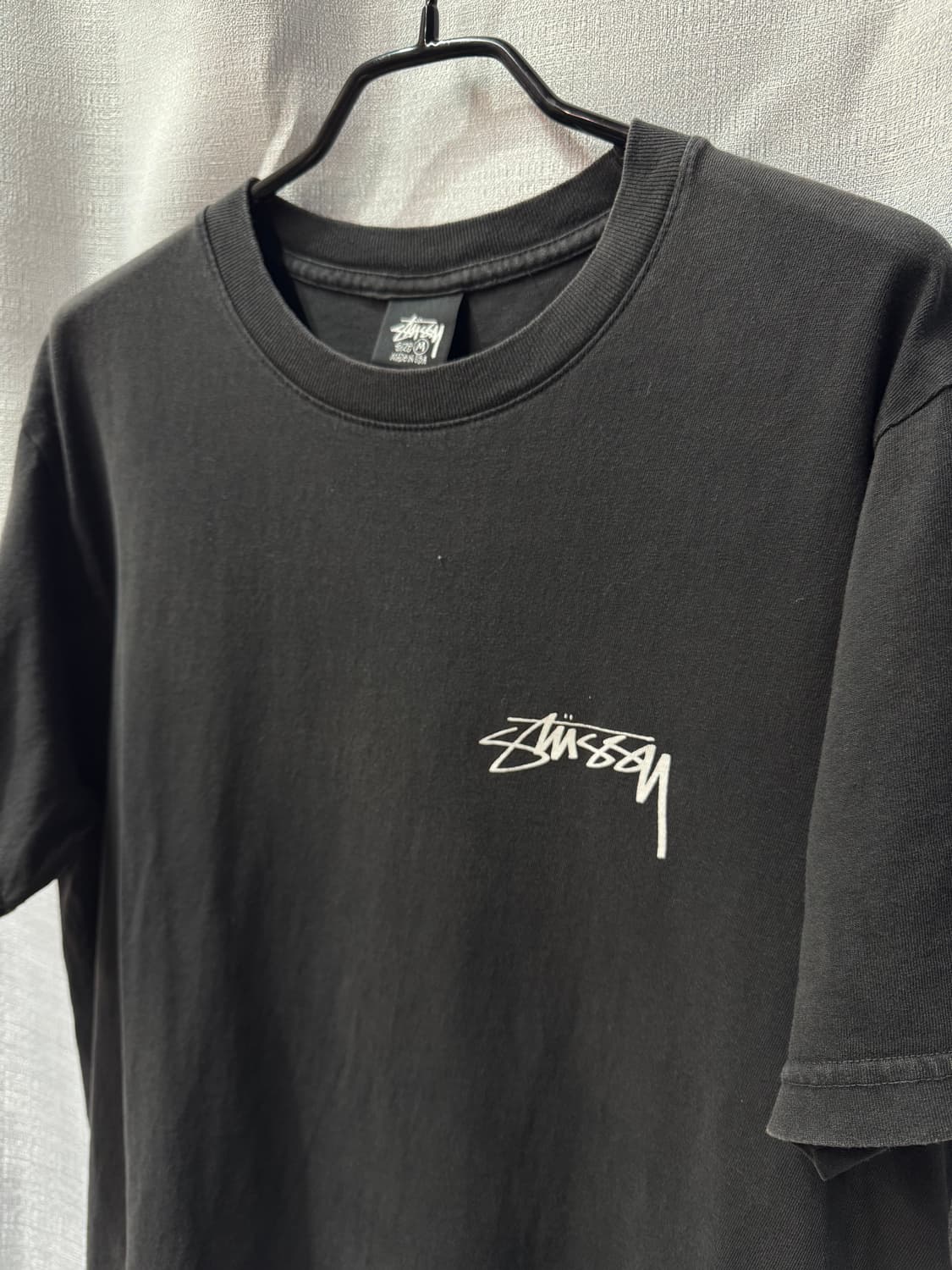 스투시 그래픽 8볼 스파이더 프린팅 반팔티 M(M~L) 상품이미지3