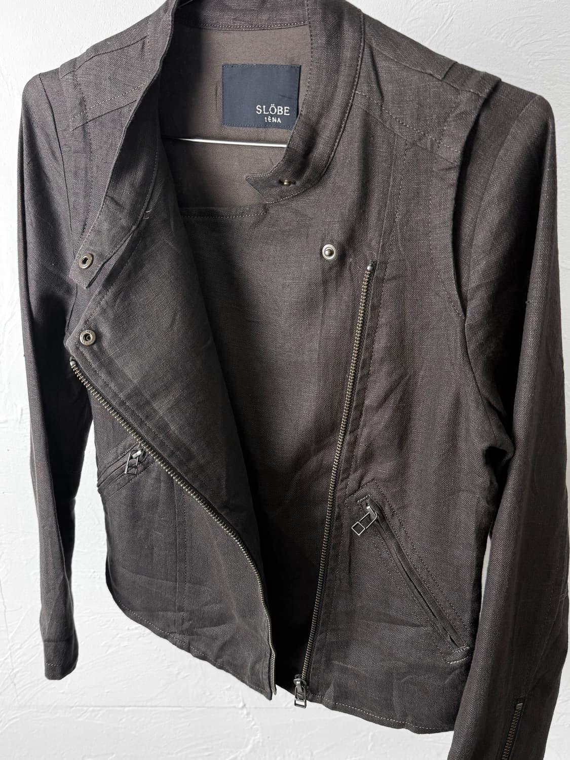 Slobe Iena 사선 자켓 상품이미지3