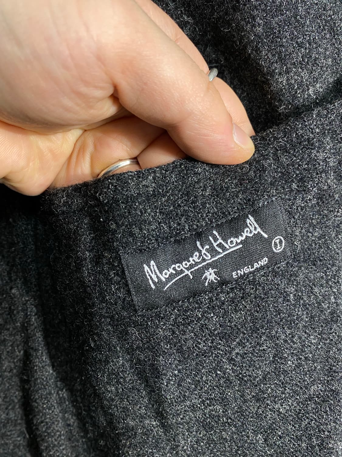 [1] Margaret Howell 마가렛호웰 블랙 코튼 자켓 상품이미지8