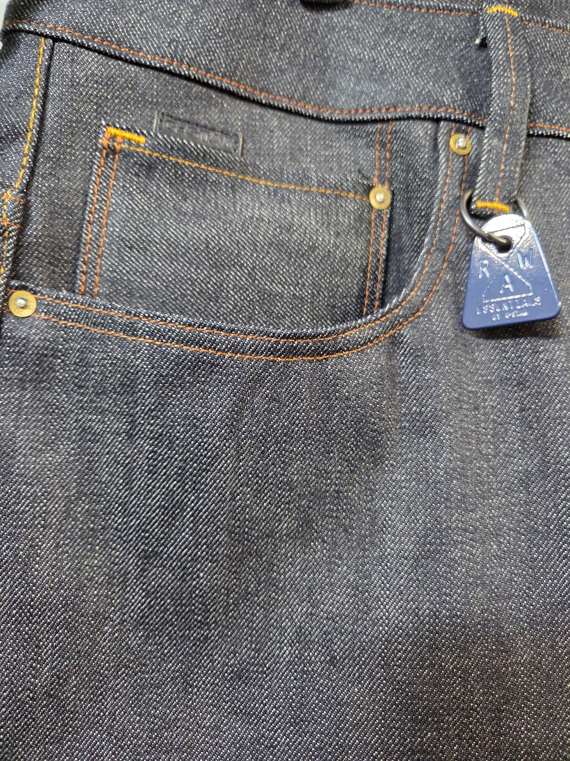 G-Star RAW 다크 데님 롤업 청바지(W33/L34) 상품이미지2