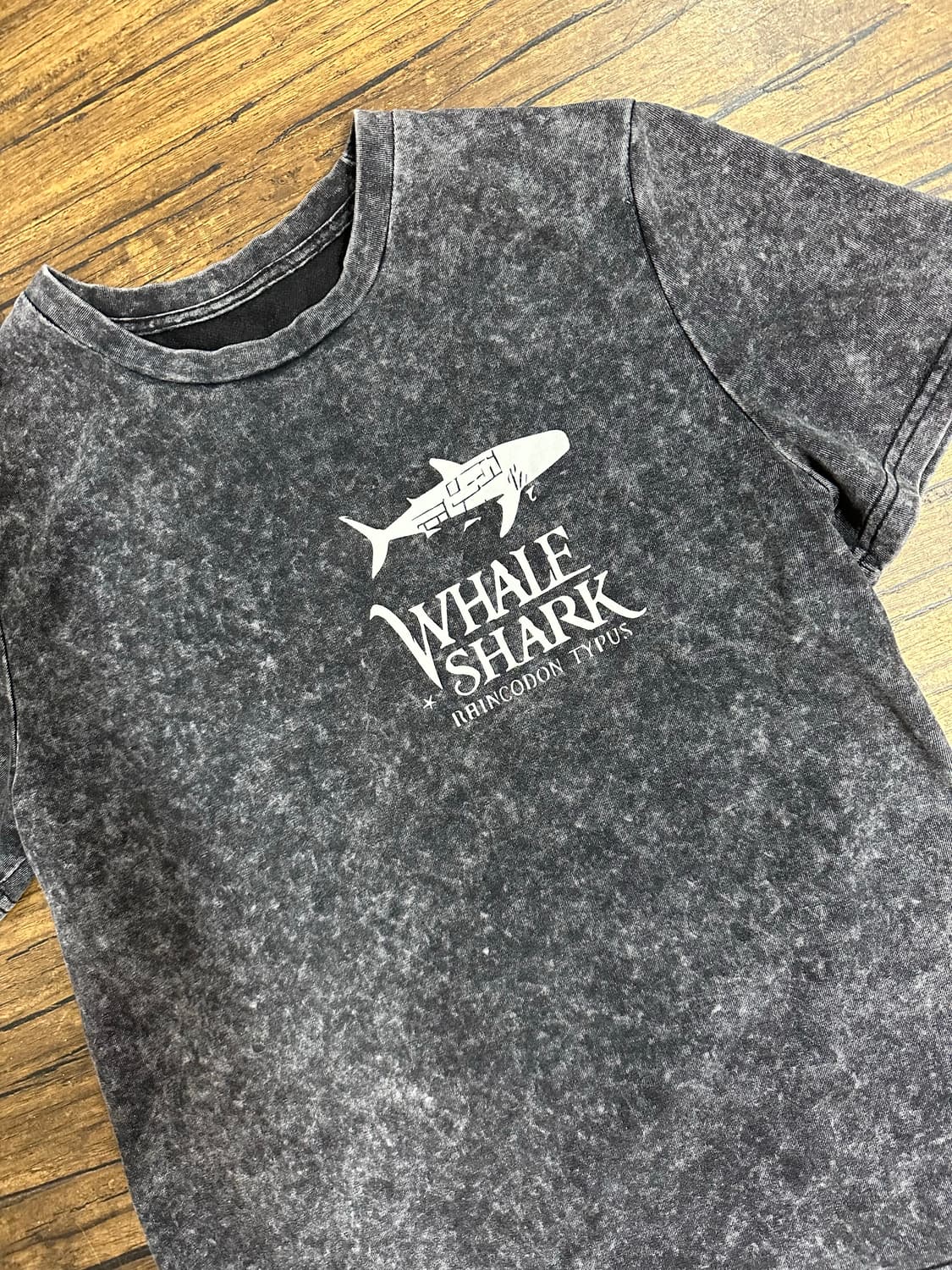 고래상어 그래픽 빈티지 티셔츠 L 상품이미지2
