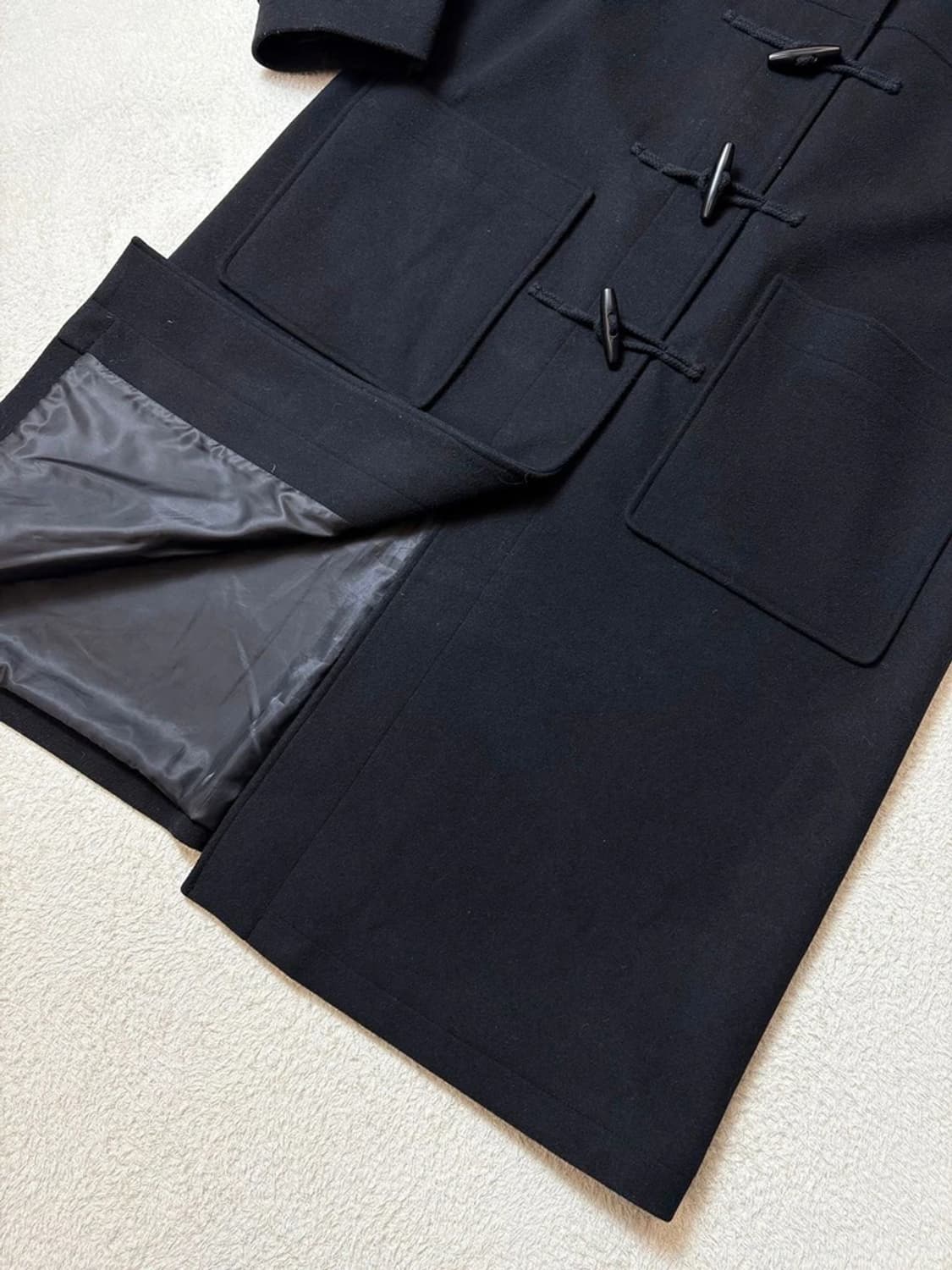 키뮤어 22FW 서플러스 울 세미오버 더플 코트 PN6573 상품이미지5