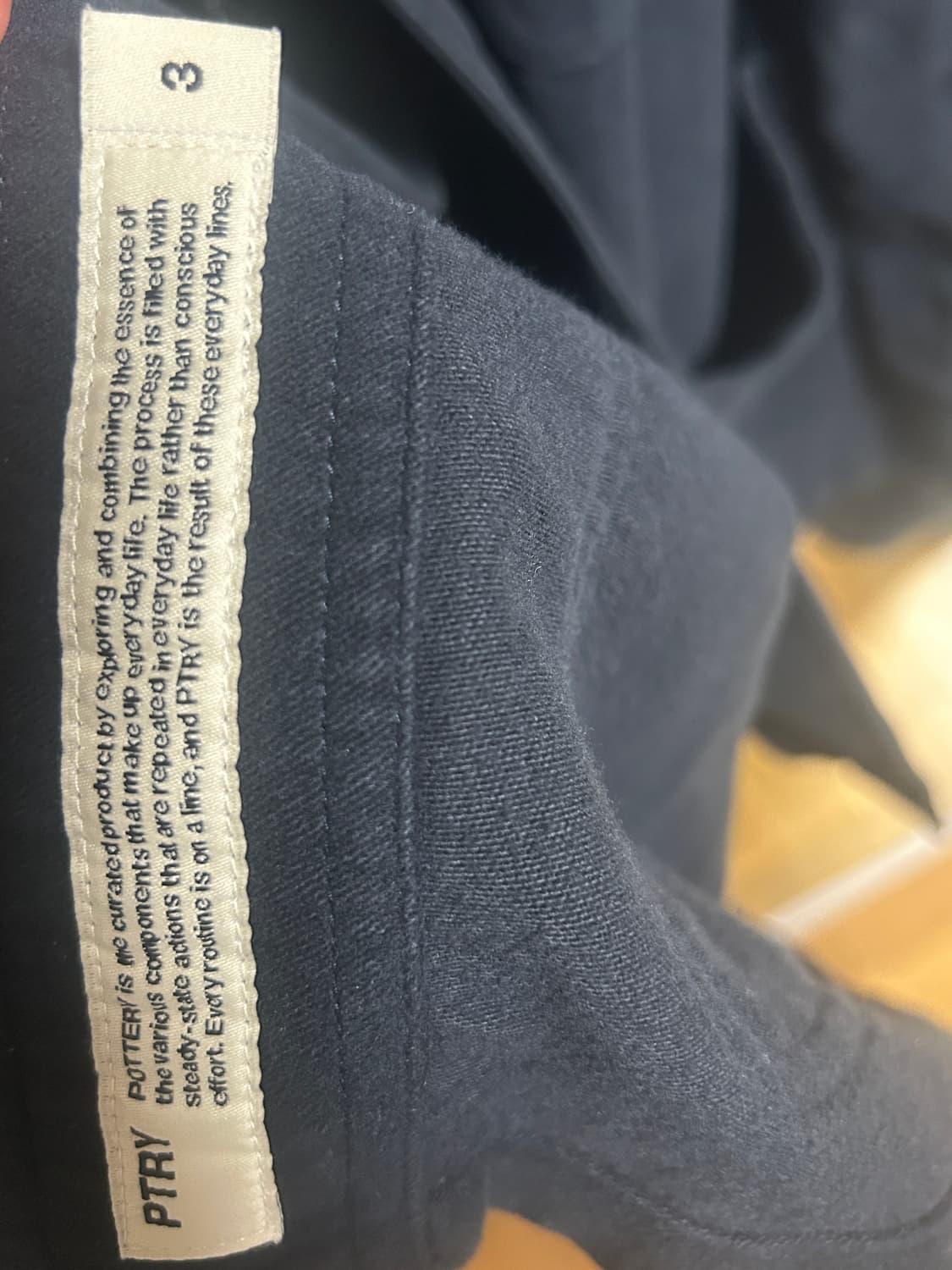 포터리 몰스킨 워크자켓 (3사이즈/다크네이비) 상품이미지4