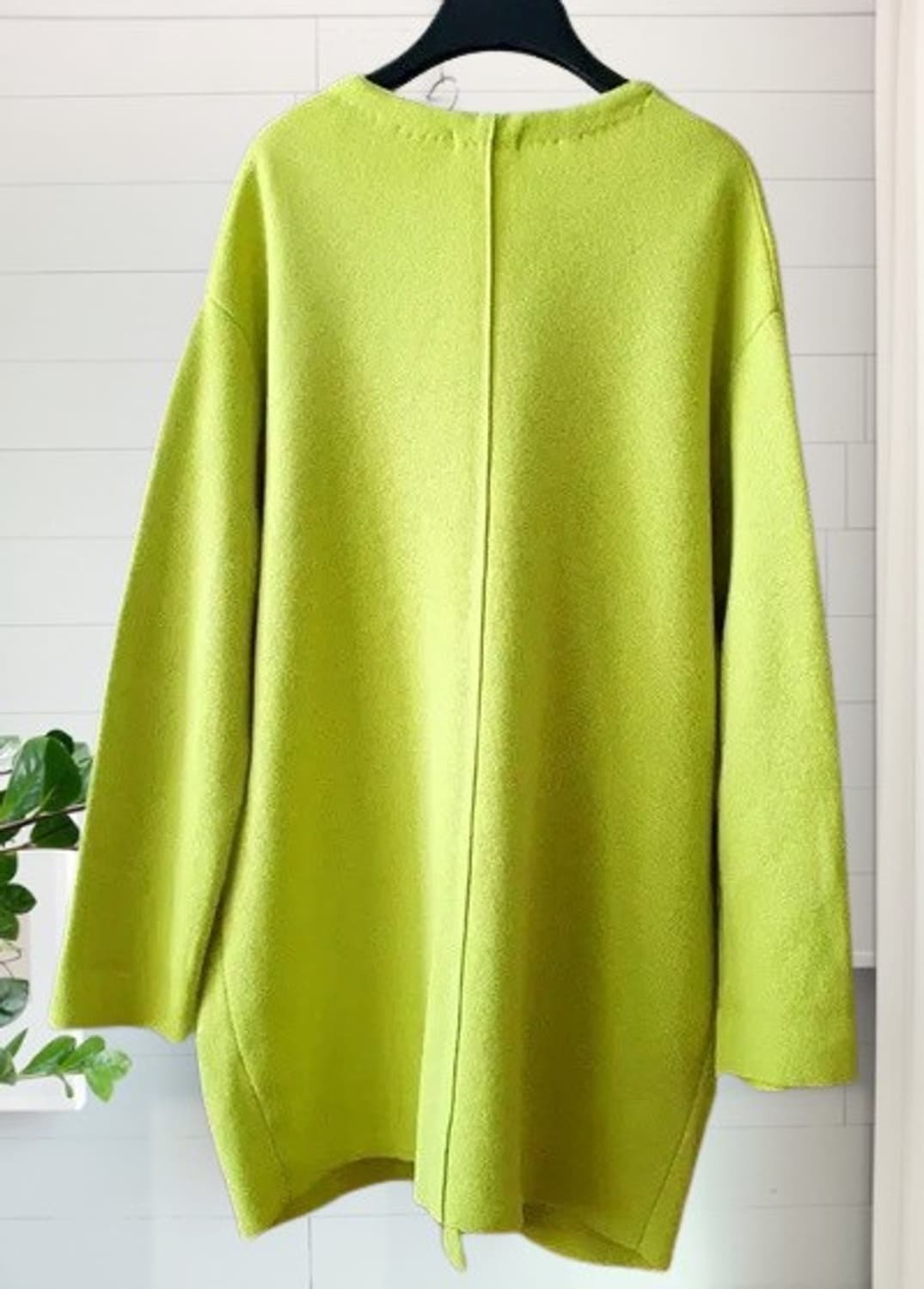 베네통 머스타드 롱가디건  상품이미지2