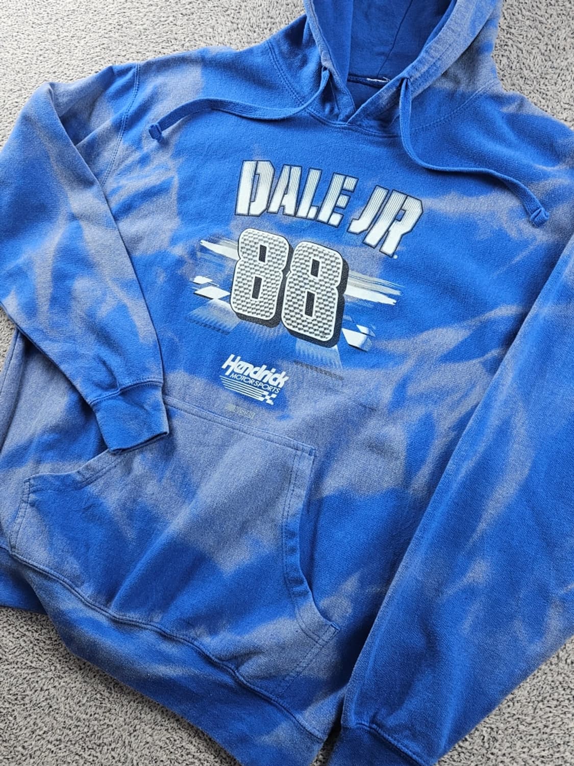 나스카 데일 주니어 다잉워시드 커스텀 후드 티셔츠 (XL추정)/10880 상품이미지7