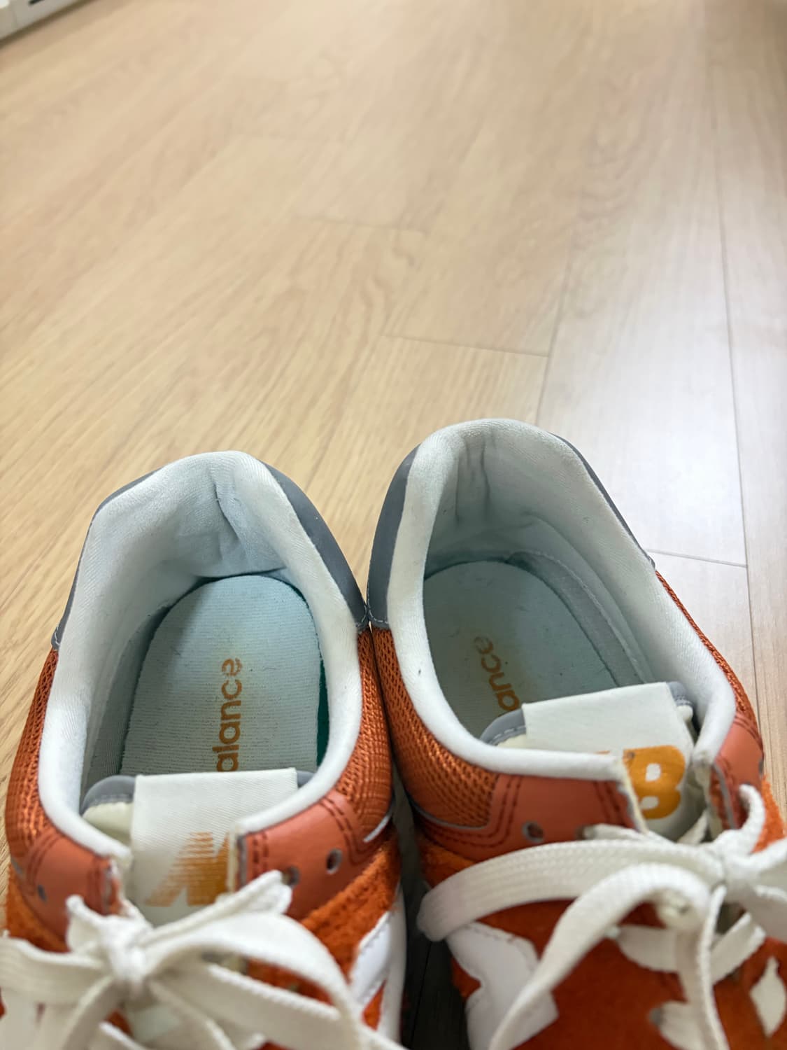 [270]뉴발란스 574 헤리티지 오렌지 상품이미지3