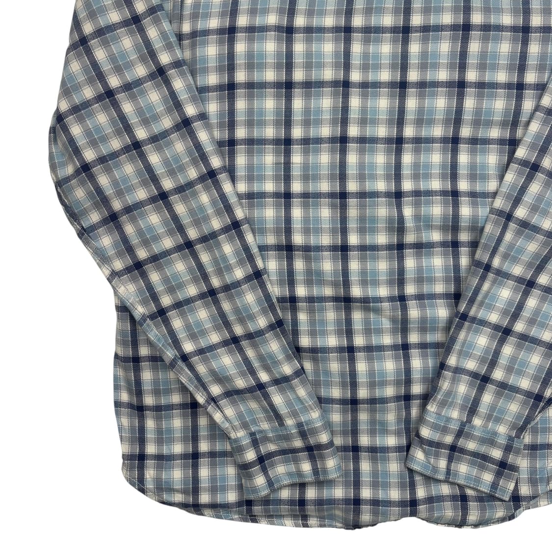 팀버랜드 스카이블루 체크 헌팅 셔츠 L 상품이미지6