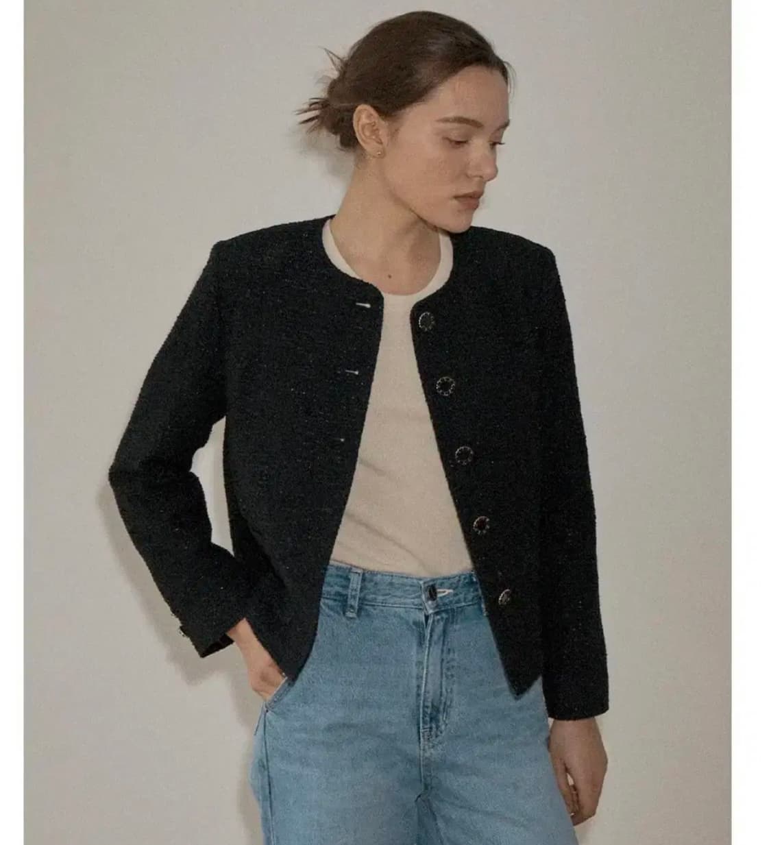 시엔느 마틸다 트위드 자켓 1사이즈 상품이미지1