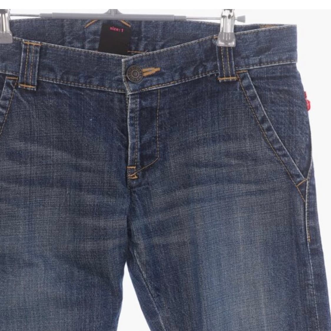 X-girl 로우라이즈 부츠컷 데님 팬츠 상품이미지4