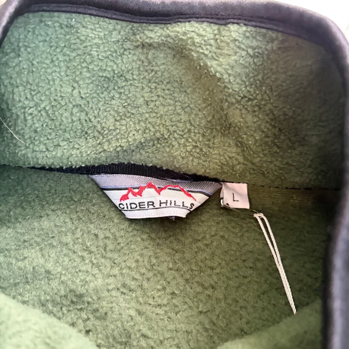 Cider Hills 빈티지 플리스 집업 자켓 L 상품이미지6