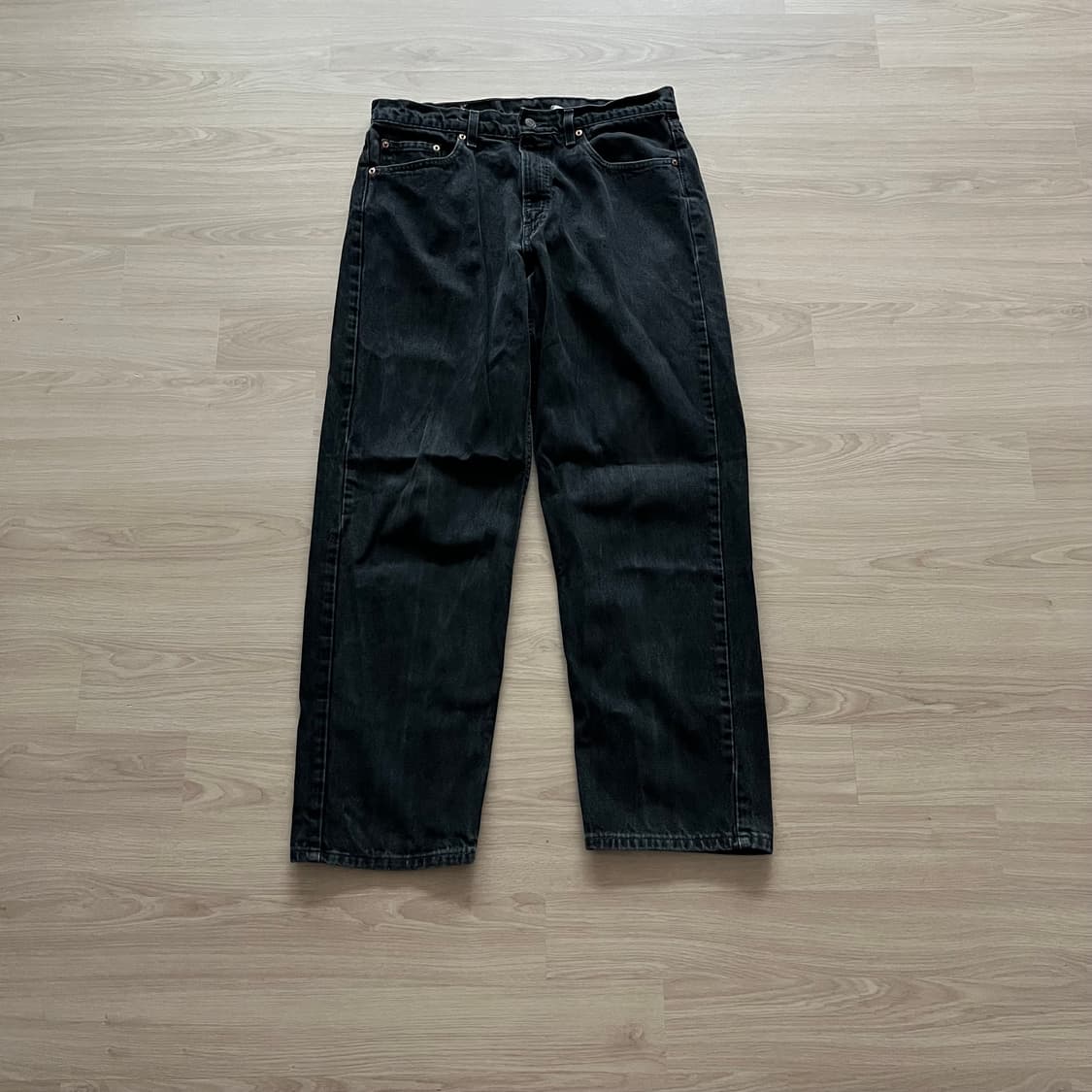 [34X32] 90s 빈티지 리바이스 565 블랙 상품이미지1