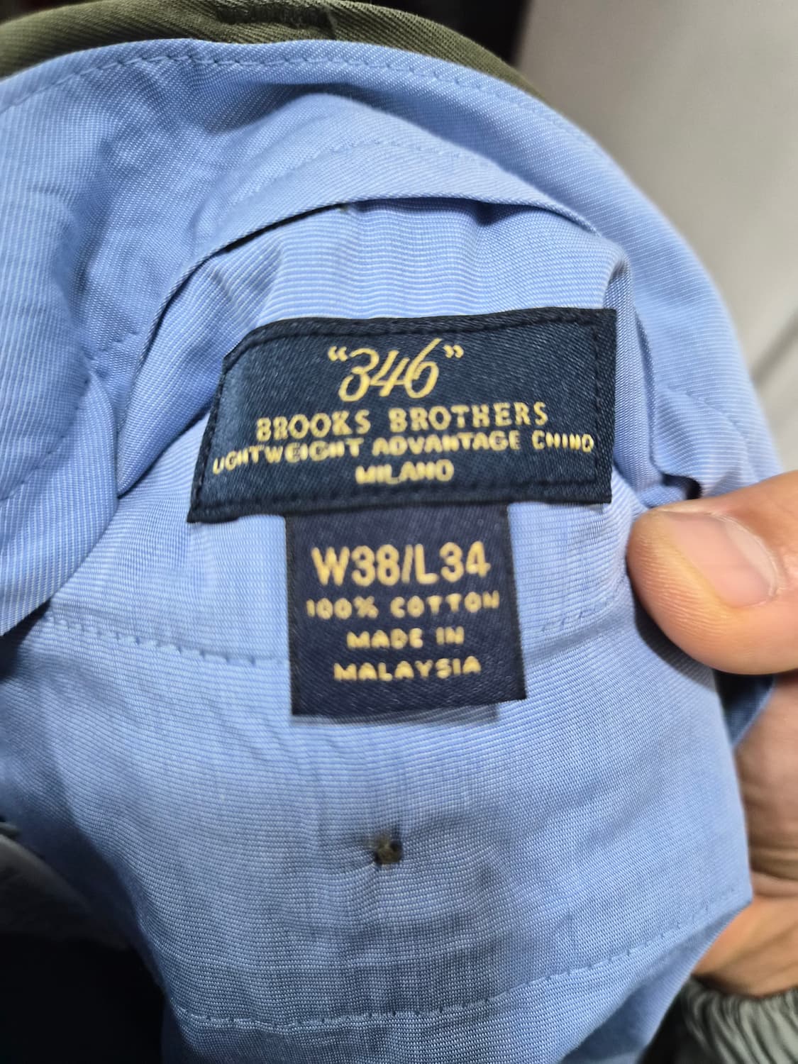 38) 브룩스브라더스 코튼 팬츠 팝니다 상품이미지3