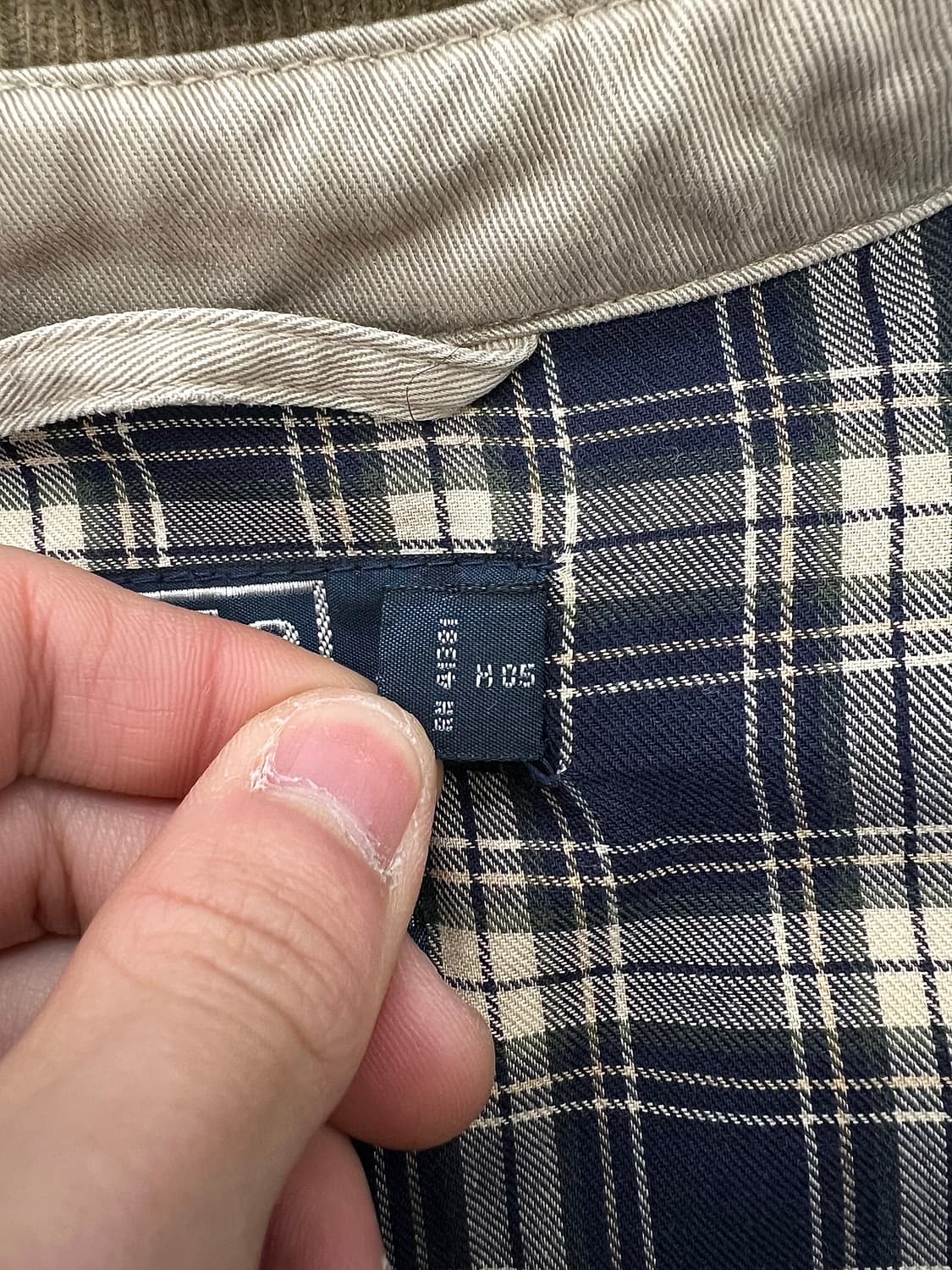 폴로 랄프로렌 베이지 코듀로이 스윙톱 카라 자켓 상품이미지8