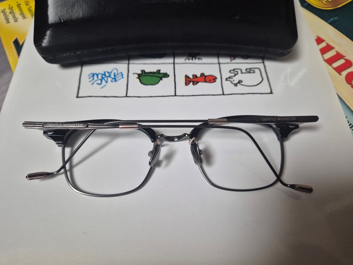 젠틀몬스터 웨스트코스트 D01 안경테 하금 상품이미지4