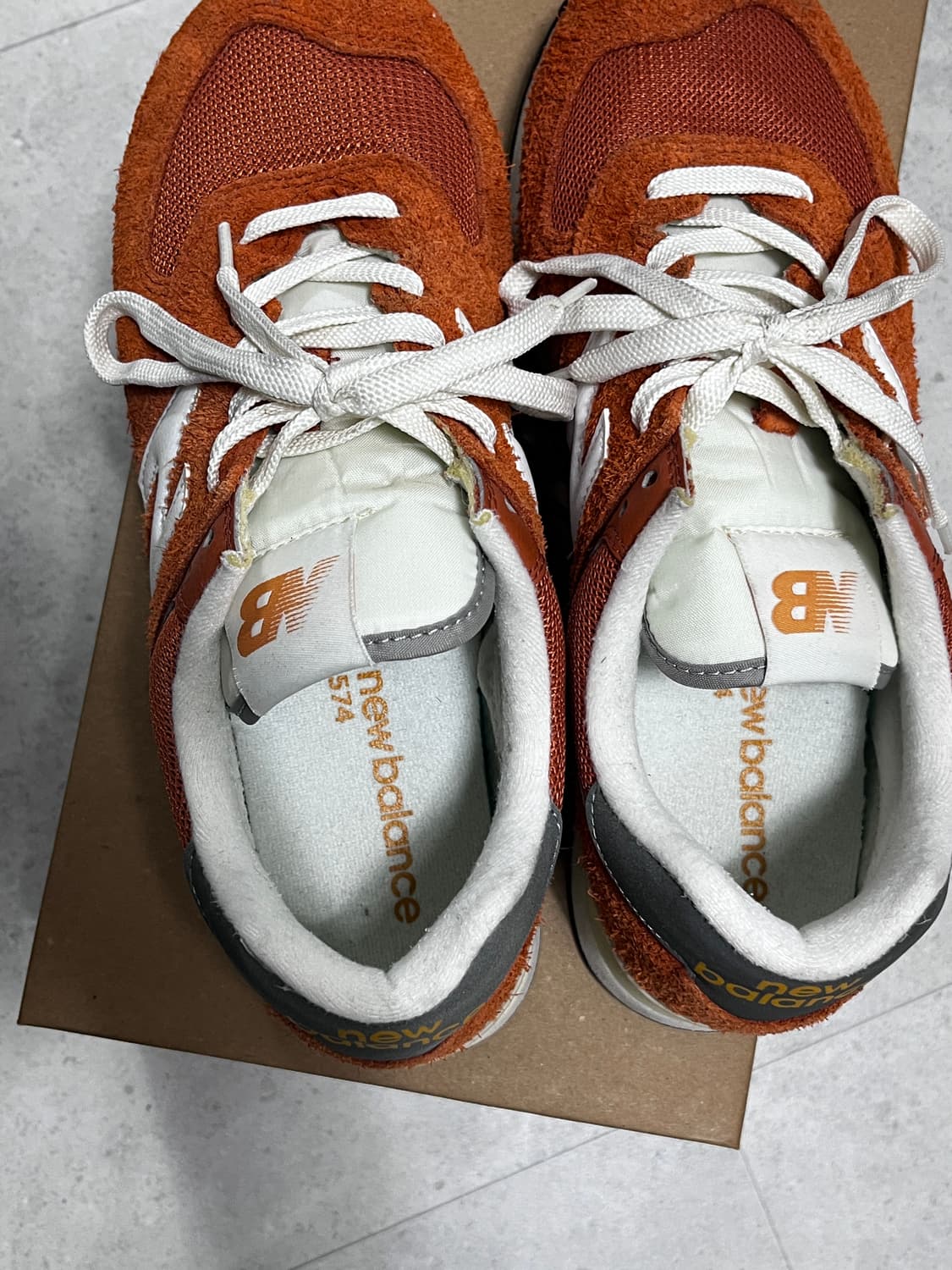 뉴발란스 헤리티지 오렌지 270 싸게 팝니다! 상품이미지4