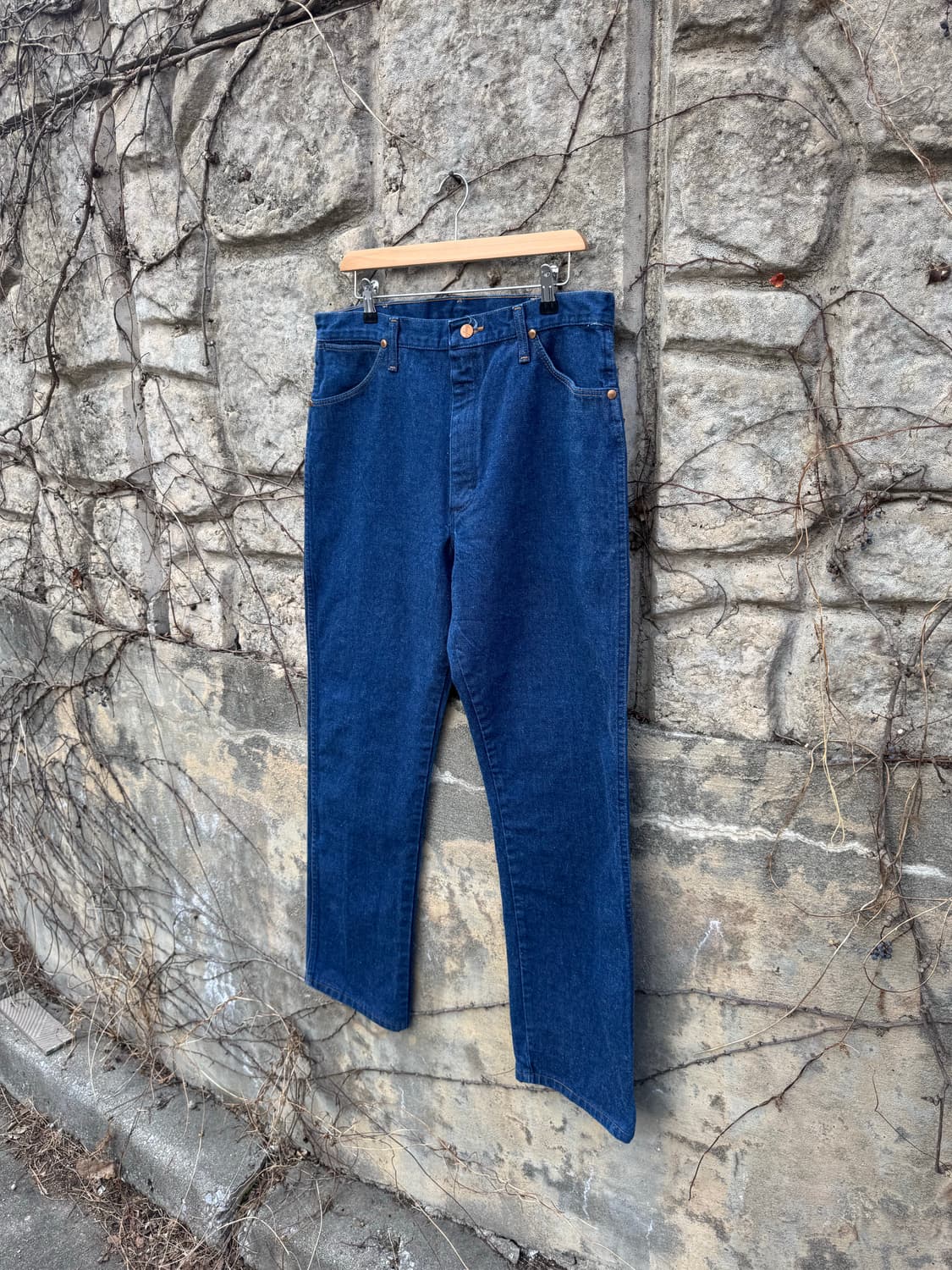 90s 랭글러 빈티지 13mwz 카우보이컷 데님 팬츠 36 상품이미지3