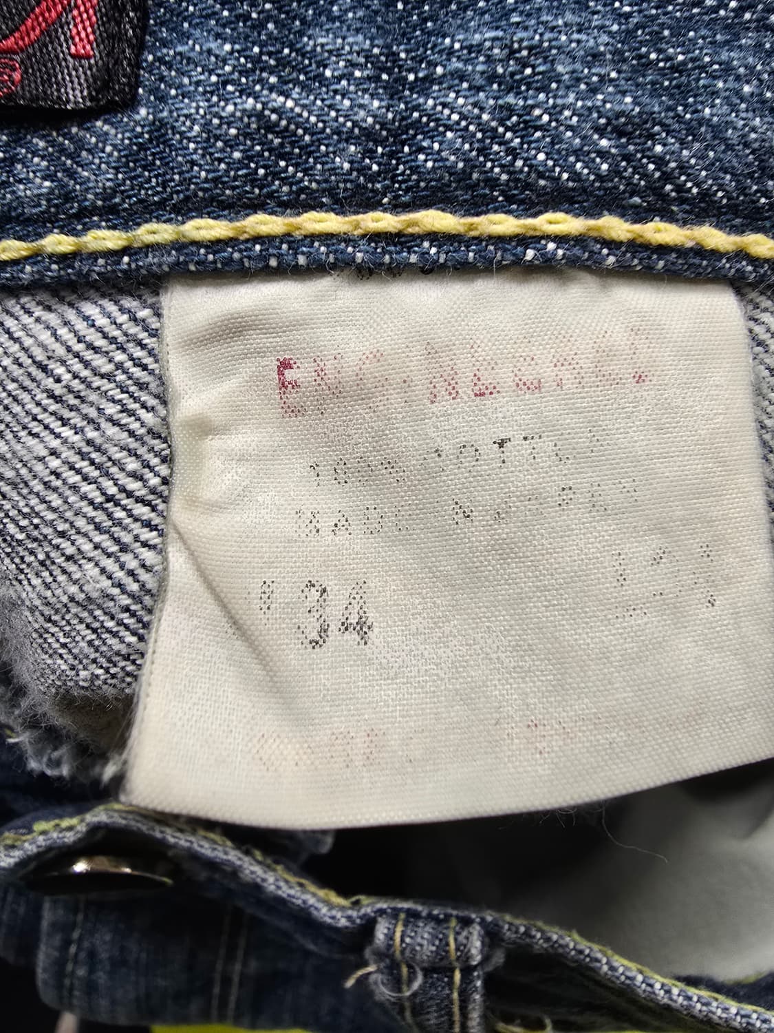 리바이스 엔지니어드진 워싱 데님 (1273) 상품이미지5