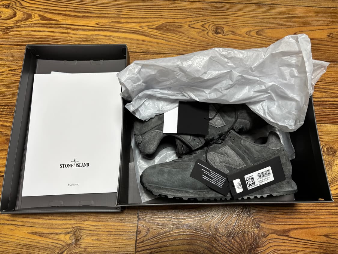 뉴발란스X스톤 아일랜드 574 고스트 다크 그레이 265 상품이미지1