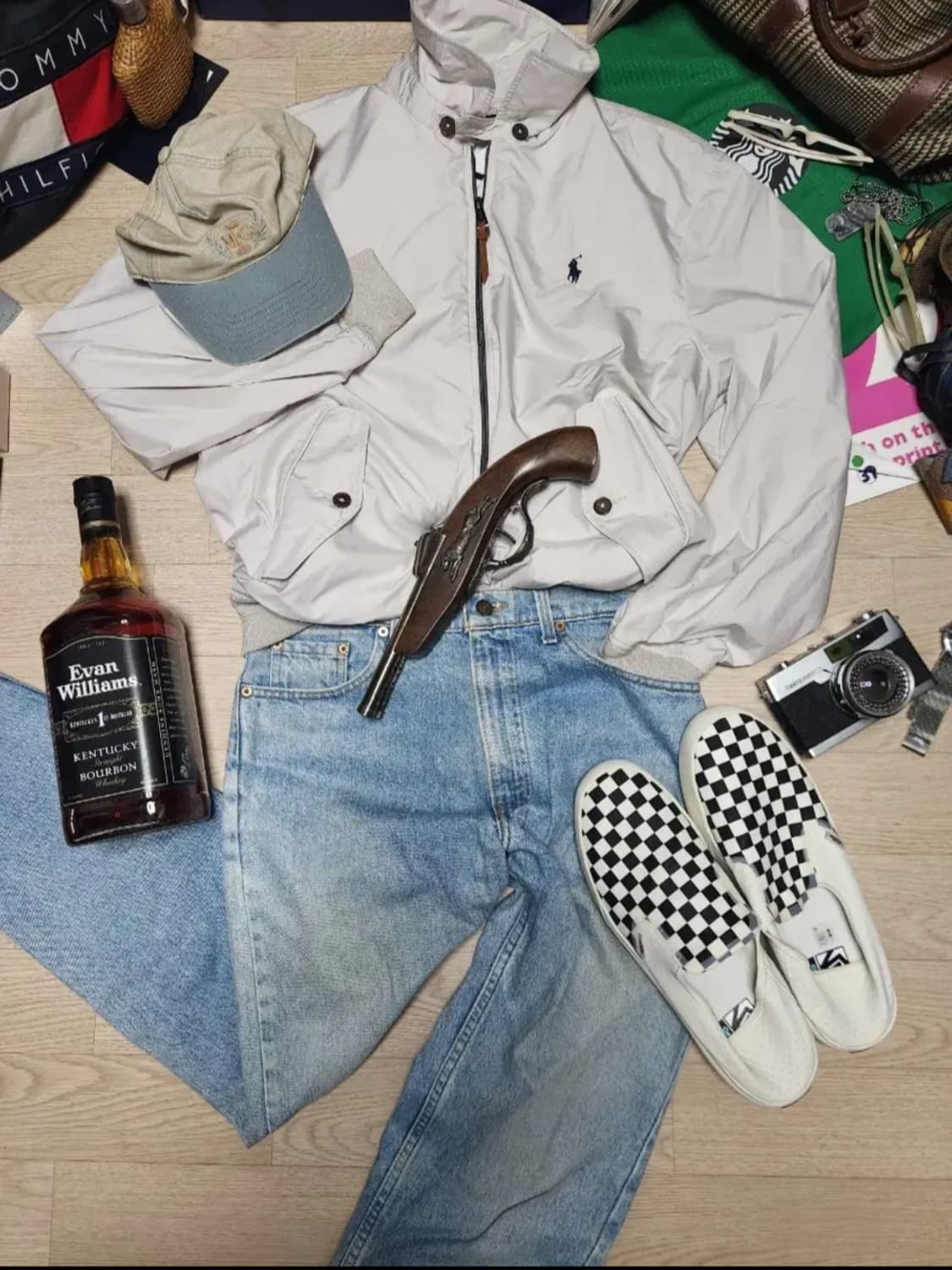 (새상품)POLO RALPH LAUREN 블루종 자켓 윈드 점퍼 상품이미지3