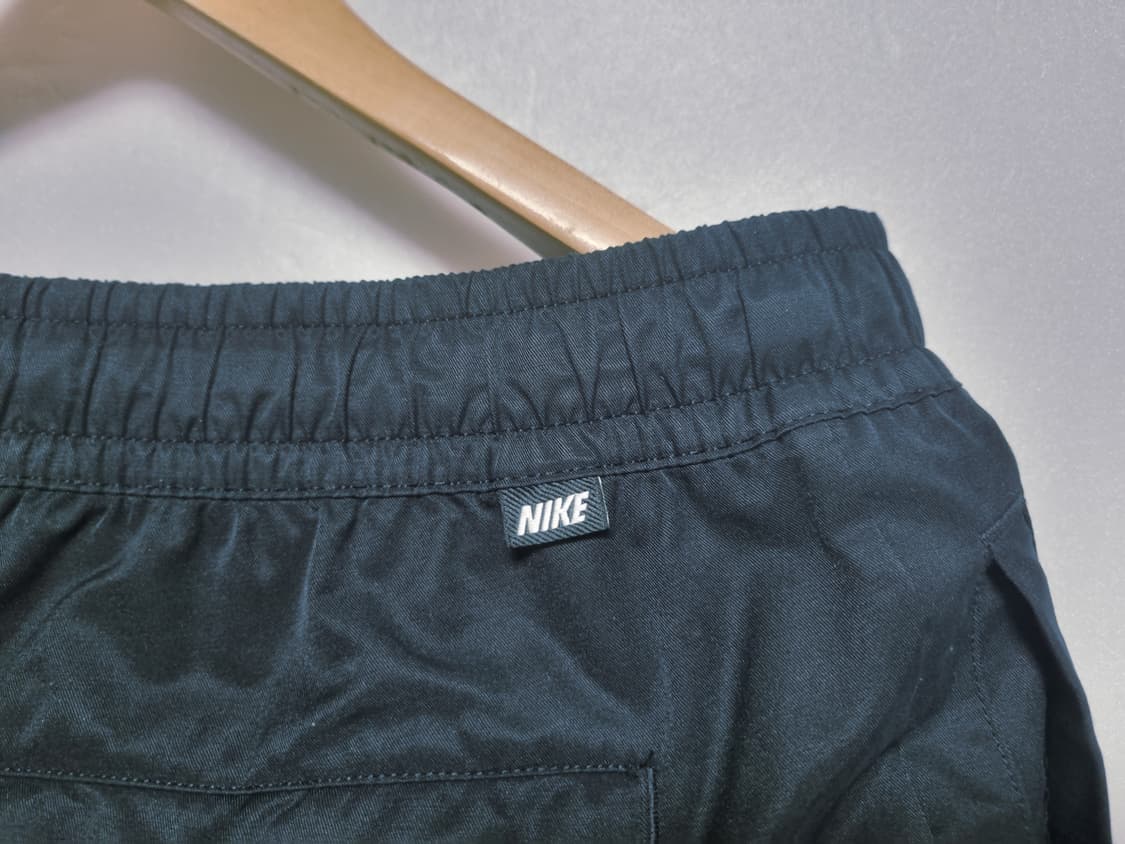 남성XL 2025 나이키 에센셜 언라인드 커프 우븐 팬츠 바지 블랙 검정 상품이미지8