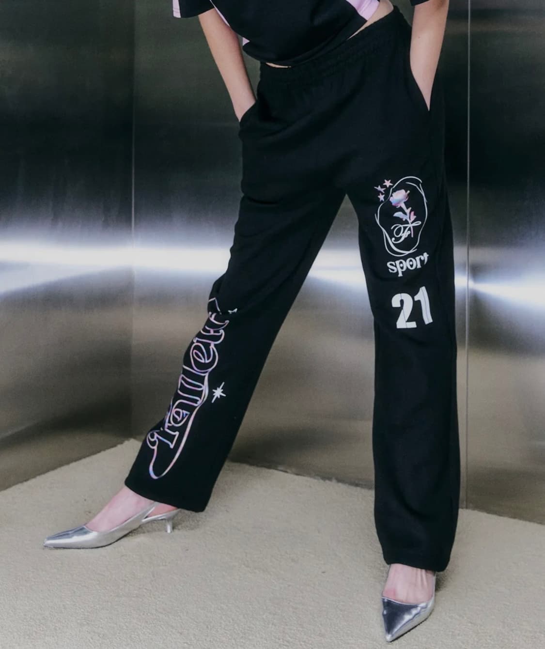 팔렛 스포츠 클럽 스웻 팬츠 S 상품이미지1