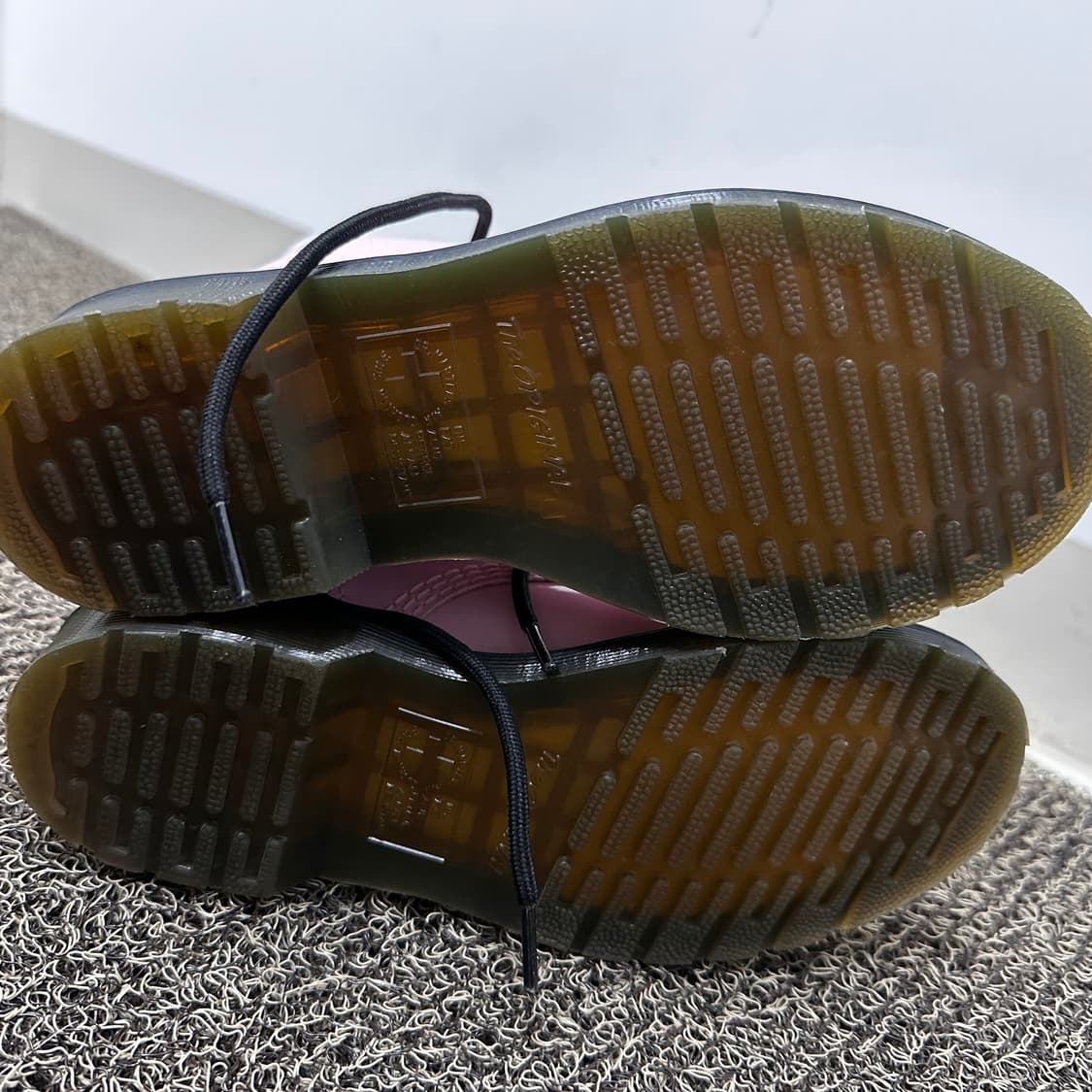 닥터마틴 여성 페이턴트 워커 부츠 핑크 UK 4(230) 상품이미지6