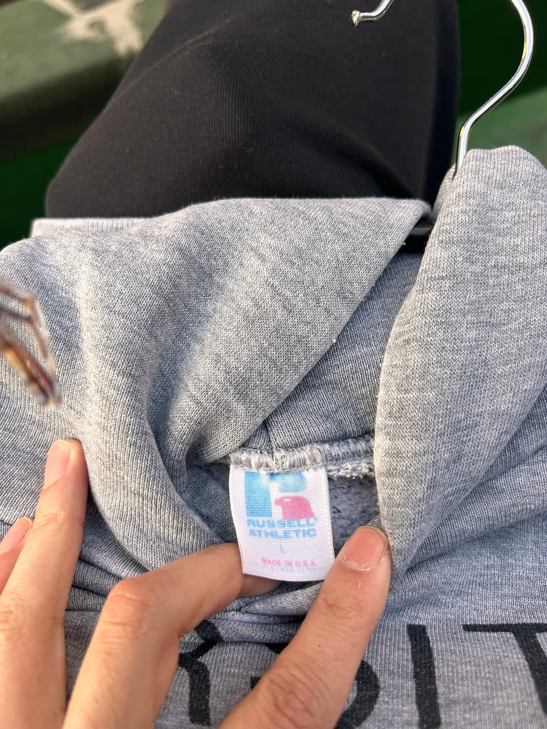 러셀 후드티 usa large 상품이미지3