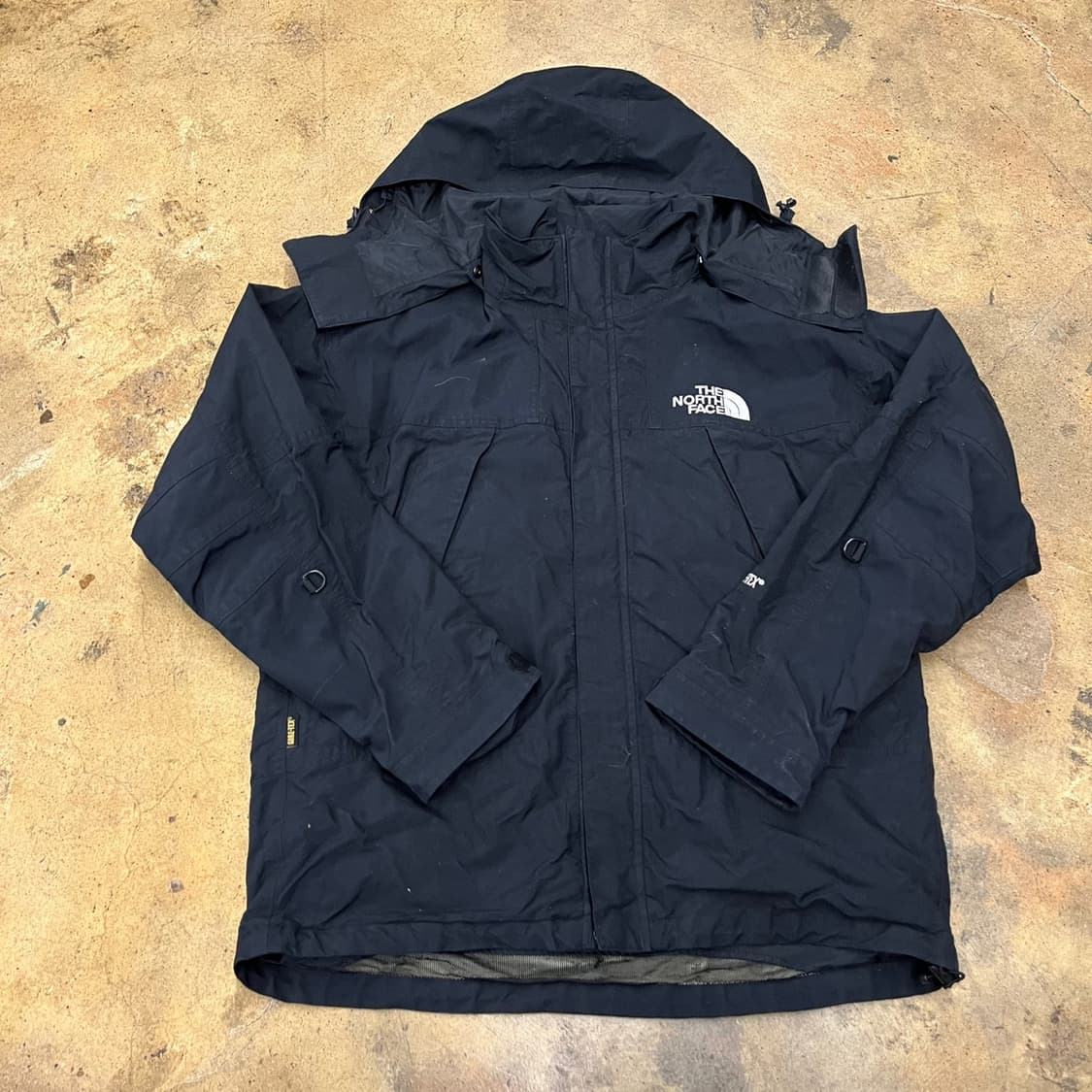 [정품/100] 노스페이스 고어텍스 블랙 바람막이 자켓 b18 상품이미지2