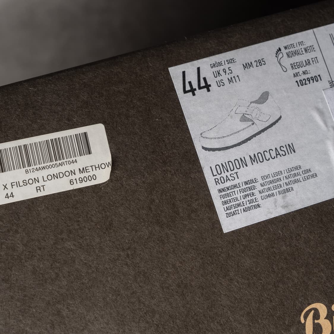 버켄스탁 x 필슨 London Methow 상품이미지7