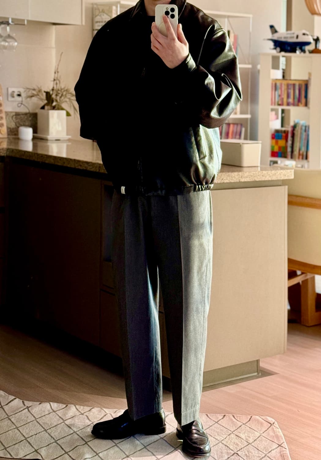 노티카재팬 가죽 자켓 L 상품이미지1