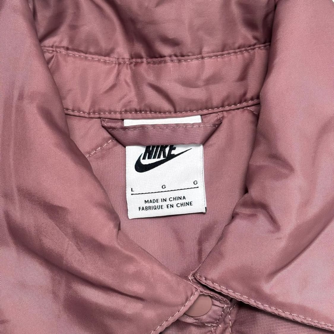 NIKE 에센셜 퀄팅 조끼 핑크 L 상품이미지4