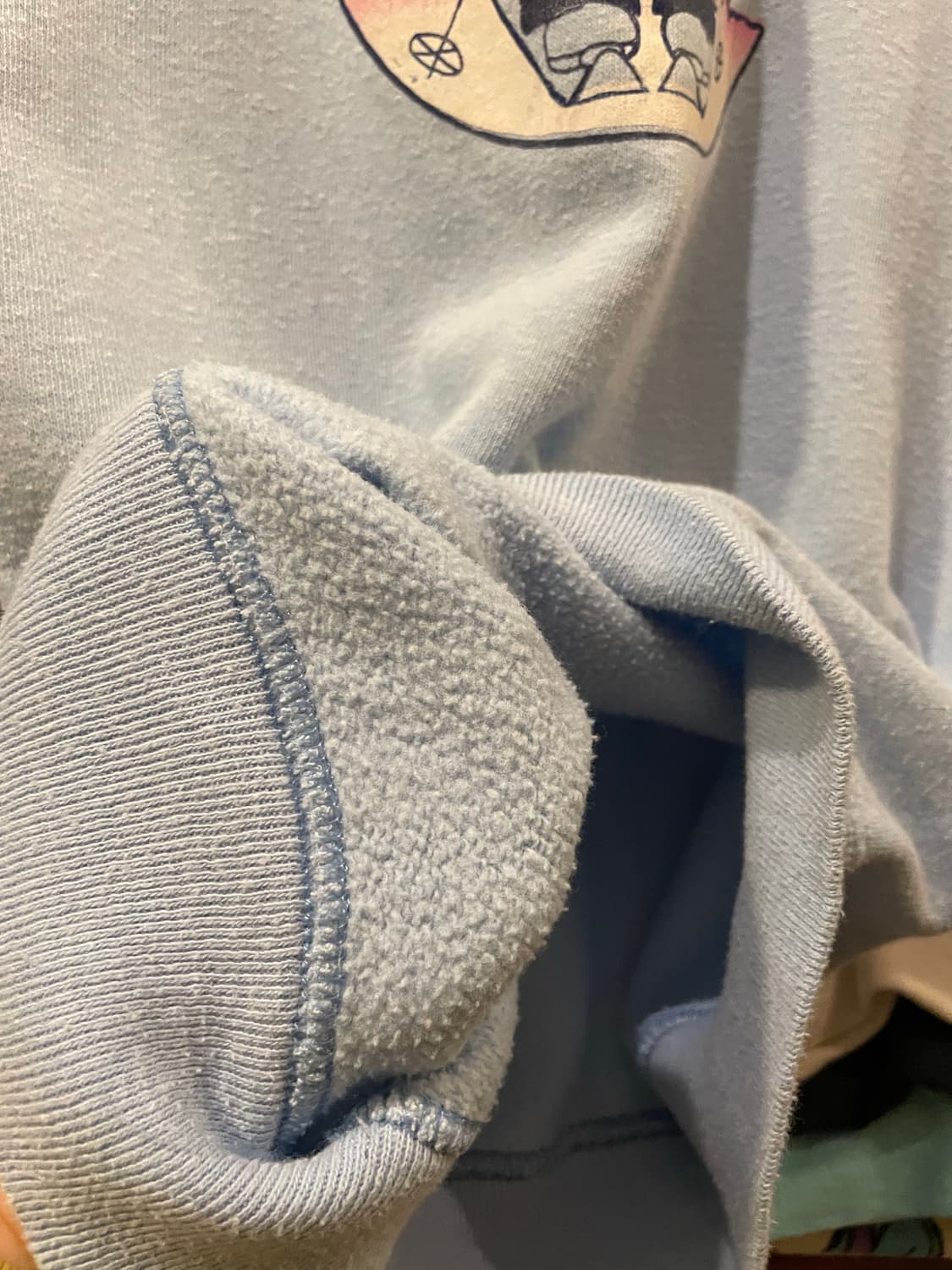 1980's Vintage Graphic Raglan Sweatshirt 상품이미지5