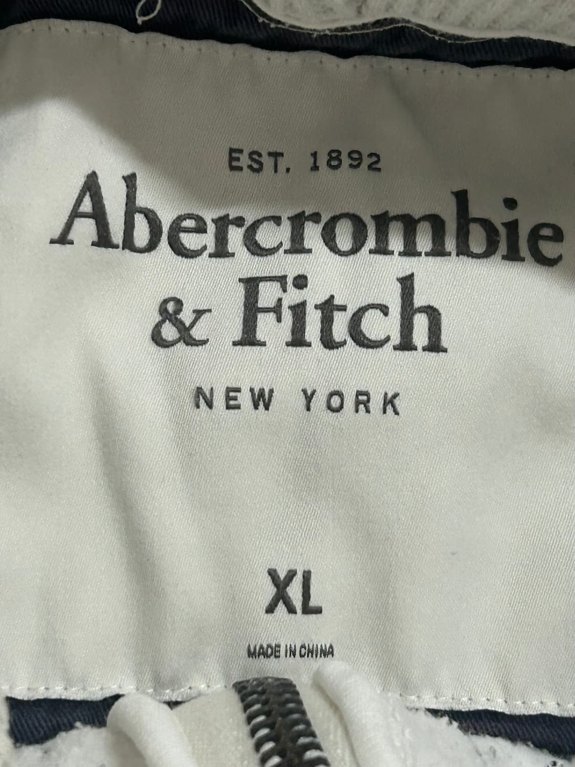 초희귀 대장급 아베크롬비 아치로고 데미지디테일 오버핏 양홍원 후드집업 상품이미지3