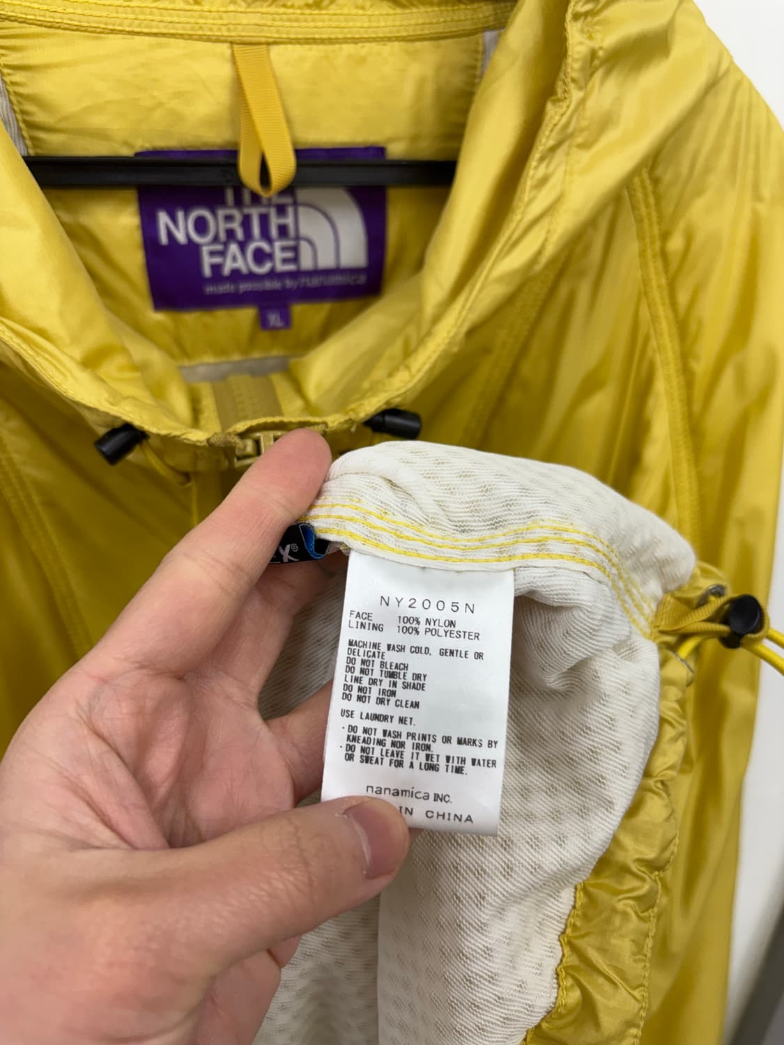 노스페이스 퍼플라벨 후드 바람막이 상품이미지7