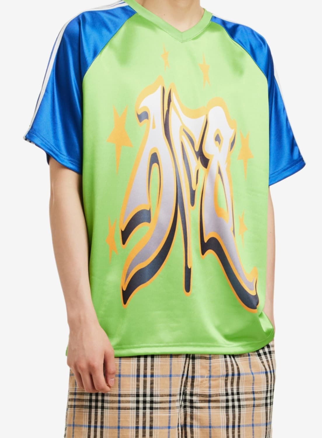 [L]AFB 스포츠 티셔츠 라임 상품이미지5