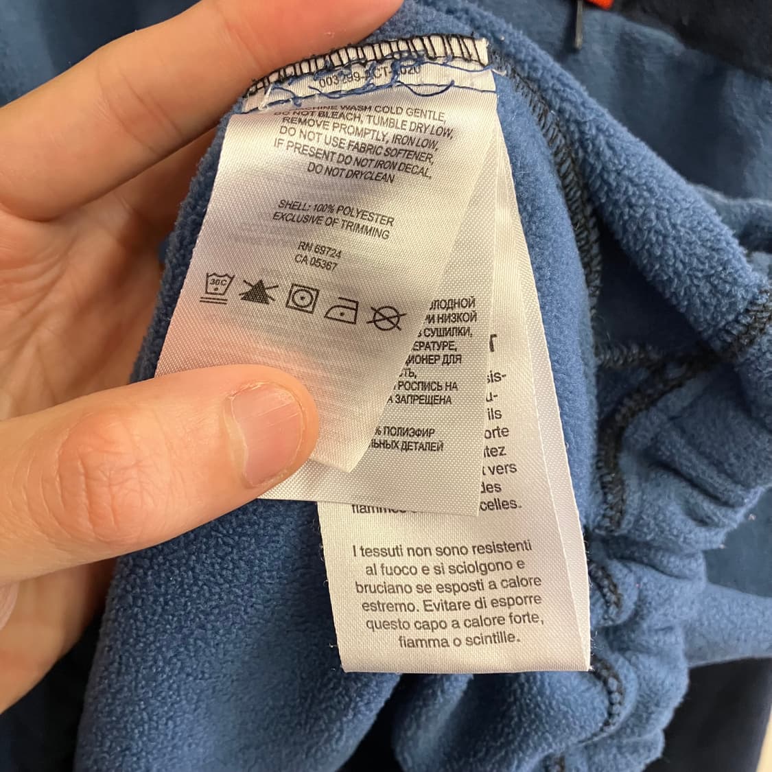 N30 컬럼비아 플리스 풀오버 신칠라 상품이미지4