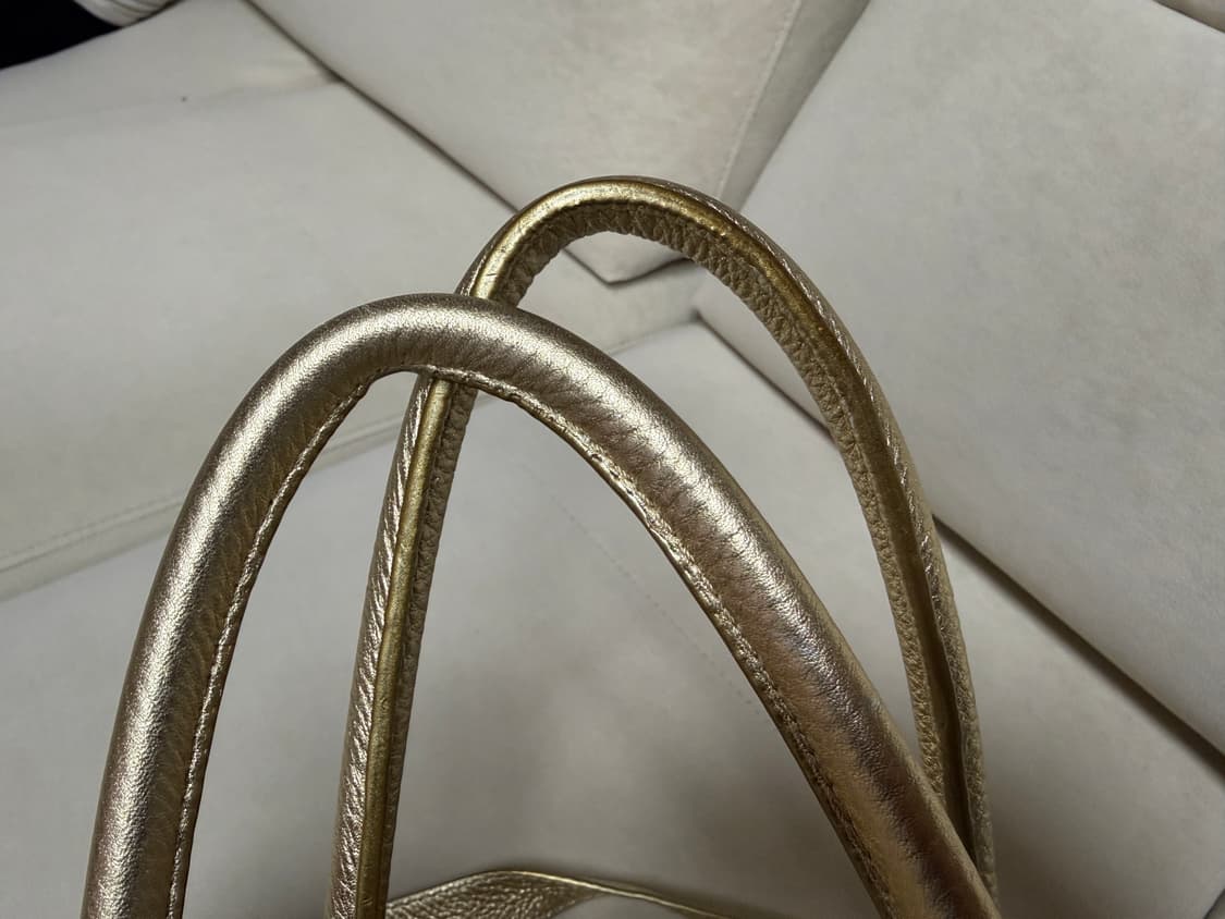 (새상품)마이클 코어스 해밀턴 가죽 토트 숄더백 골드 상품이미지7