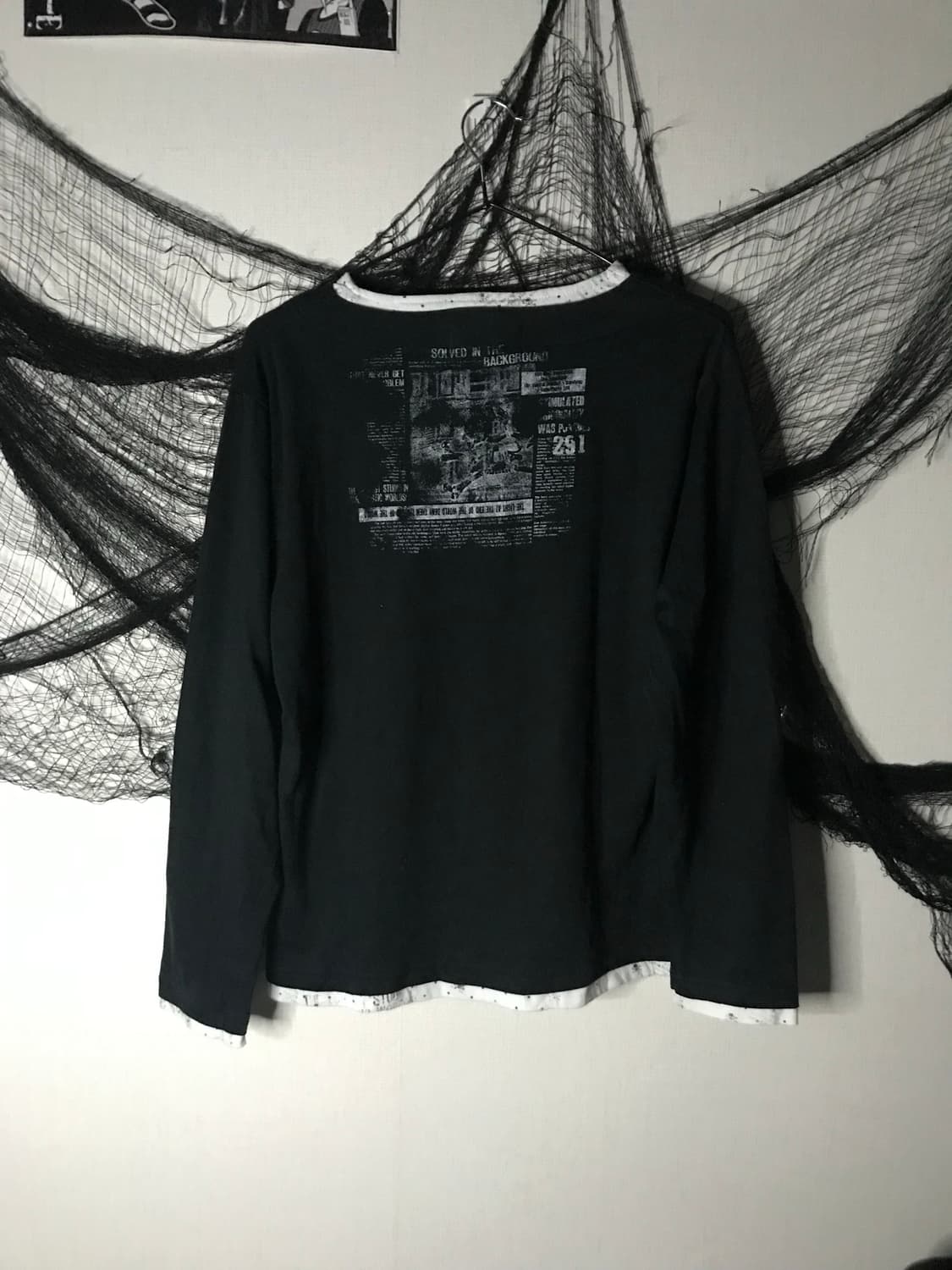 00s punk mood eyelet longsleeve 상품이미지5