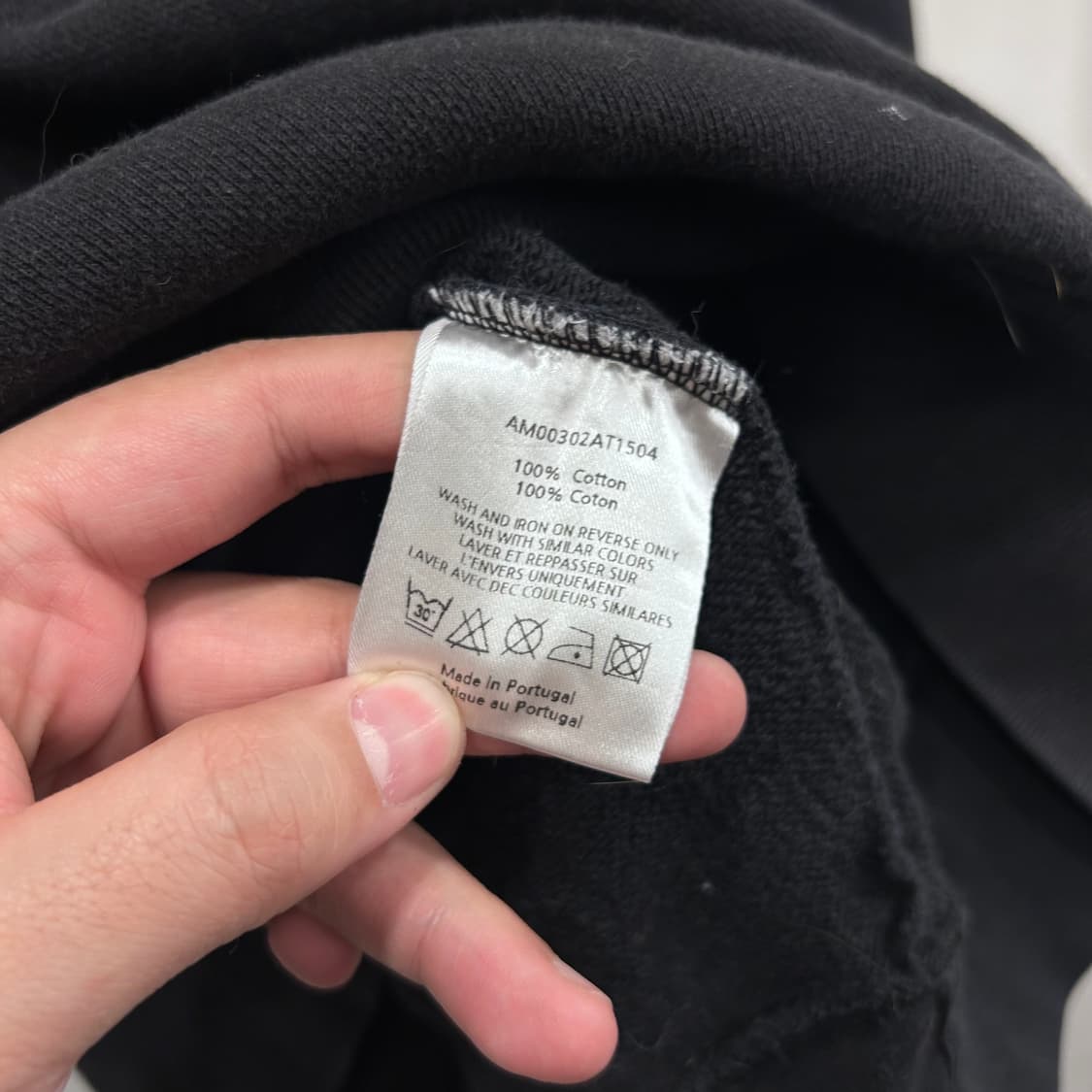 메종키츠네 트리컬러폭스 래글런 헤비코튼 맨투맨 상품이미지5