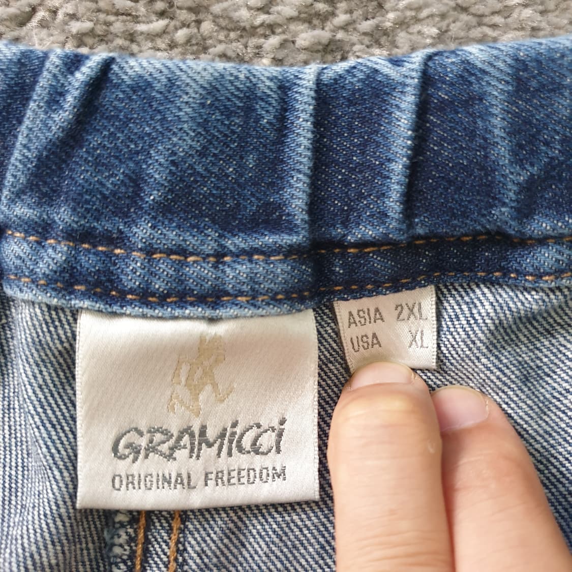 Gramicci 데님 카고 팬츠 상품이미지3
