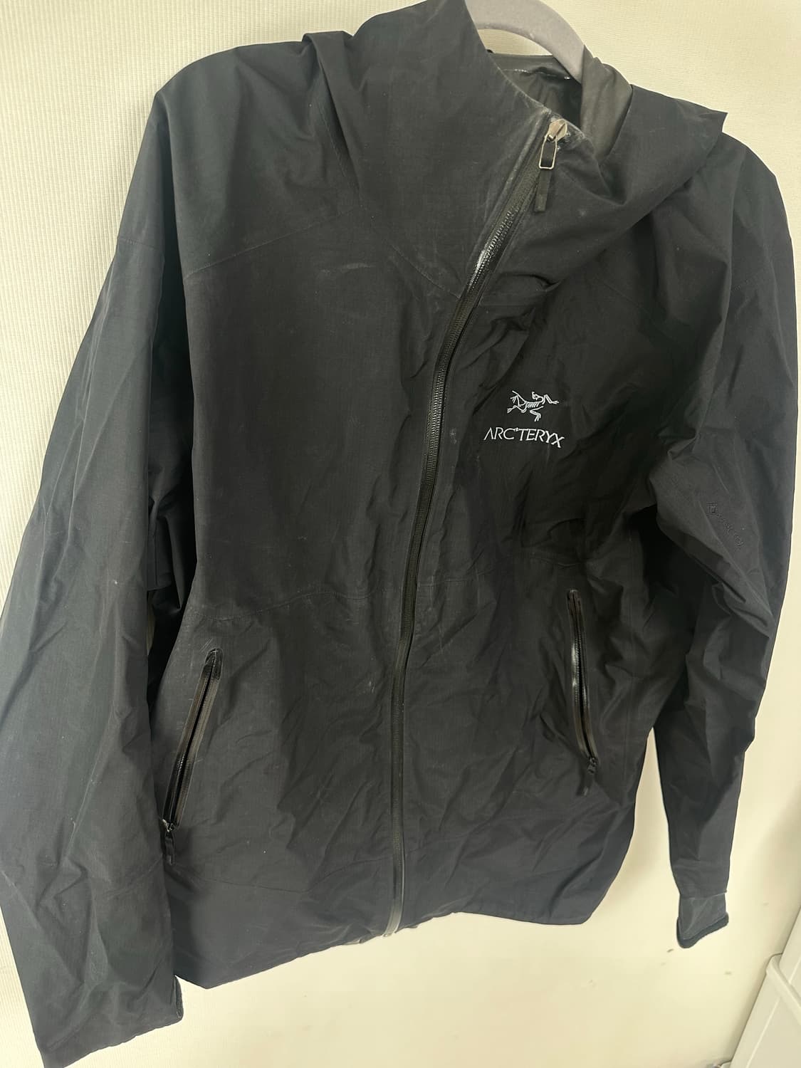 아크테릭스 제타sl 바람막이 자켓 집업 블랙 xl 상품이미지1