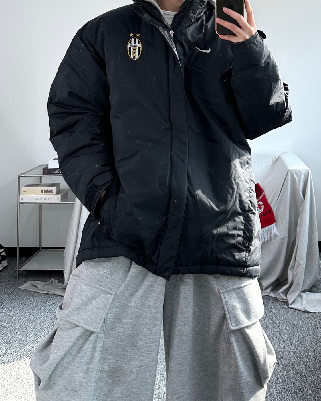 나이키 00s 유벤투스 퀄티드 점퍼 L 상품이미지4