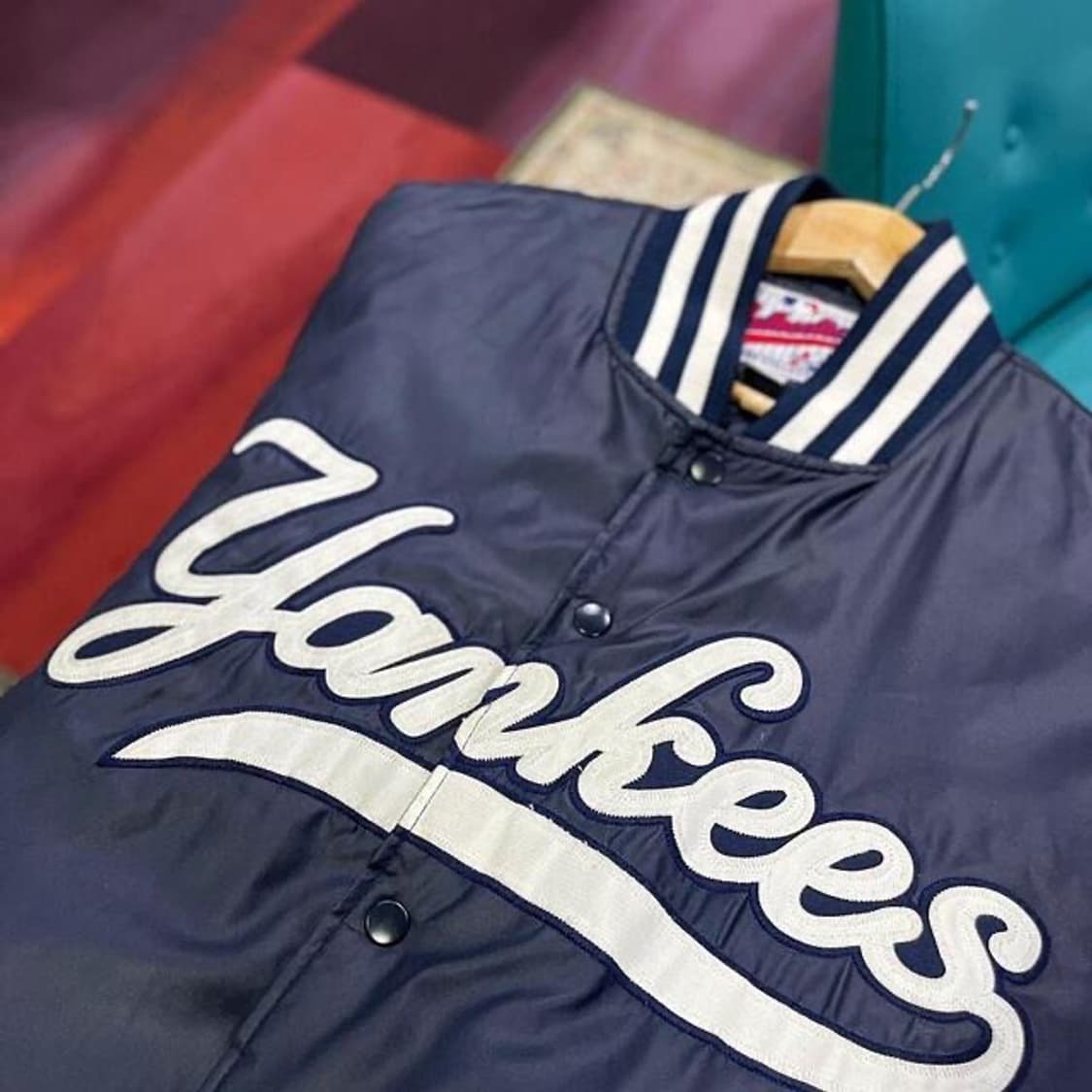 마제스틱 양키즈 다이아몬드 컬렉션 스타디움 자켓 (L) 상품이미지3