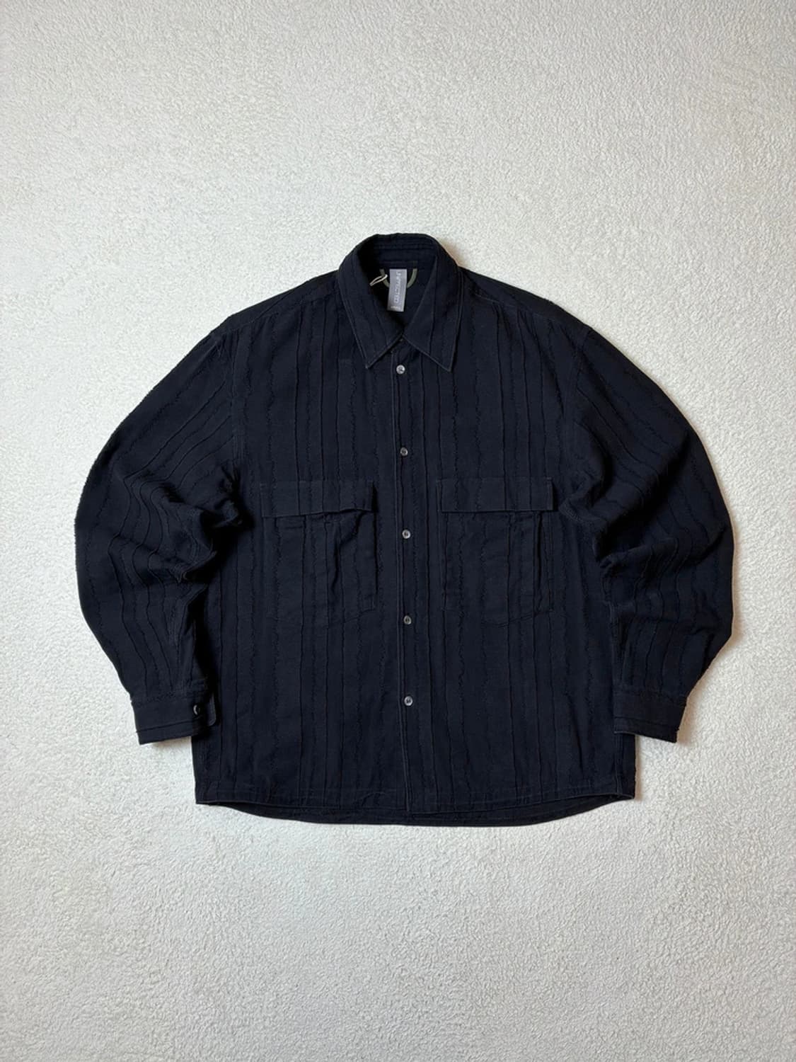 언어펙티드 22ss 코튼 빈티지드 셔츠 PN6366    상품이미지1