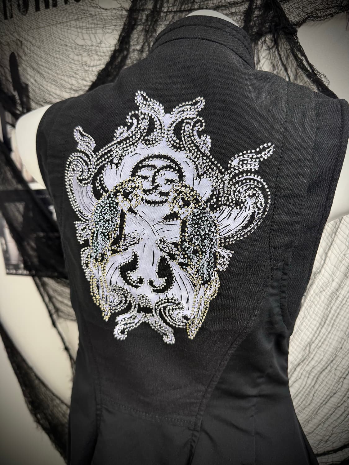 Egoist punk mood vest zipup 상품이미지2
