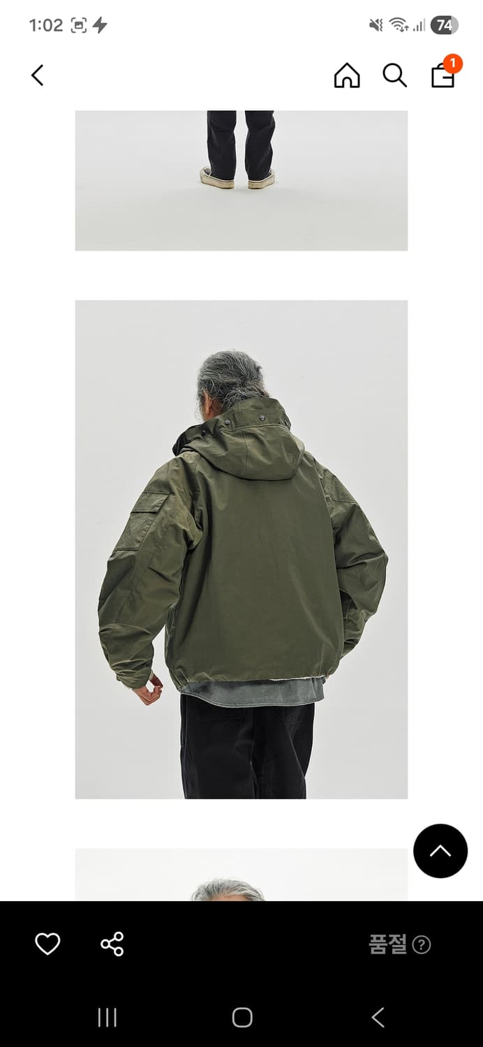 프리즘웍스 2layer gen1 shell parka 상품이미지9