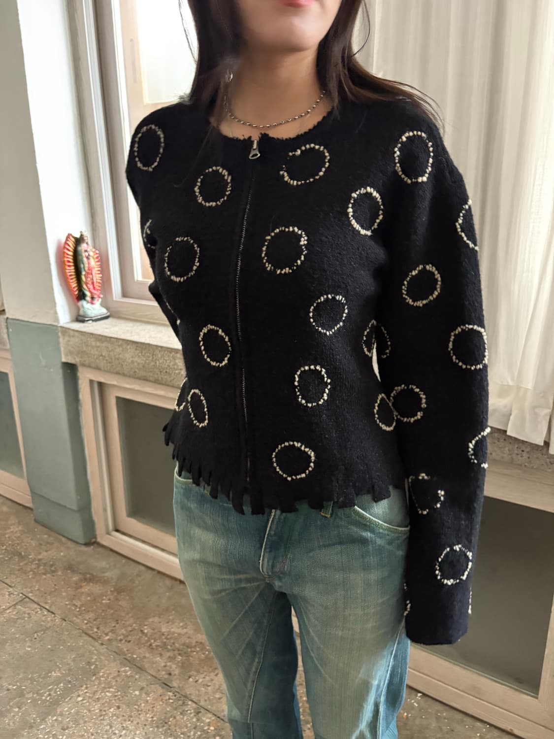 Issey sport knit 집업 상품이미지2